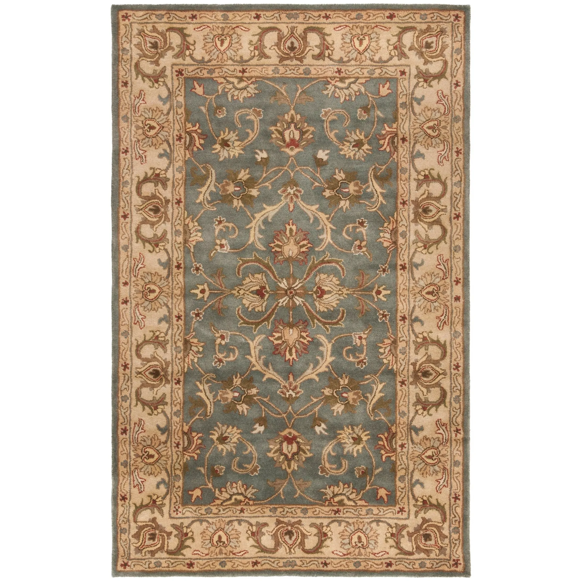 SAFAVIEH. Handmade Heritage Byzantium Traditional Oriental Wool Rug