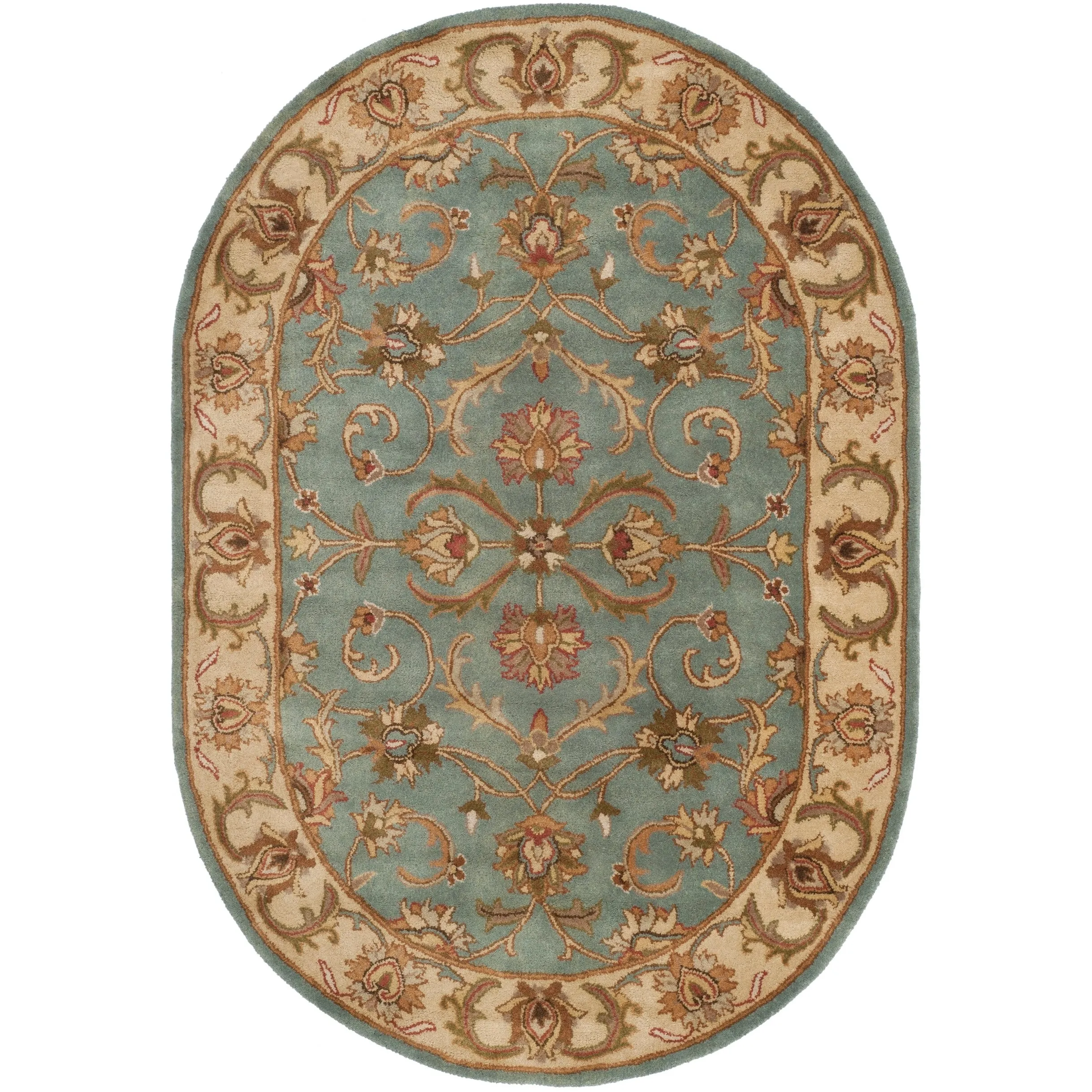 SAFAVIEH. Handmade Heritage Byzantium Traditional Oriental Wool Rug