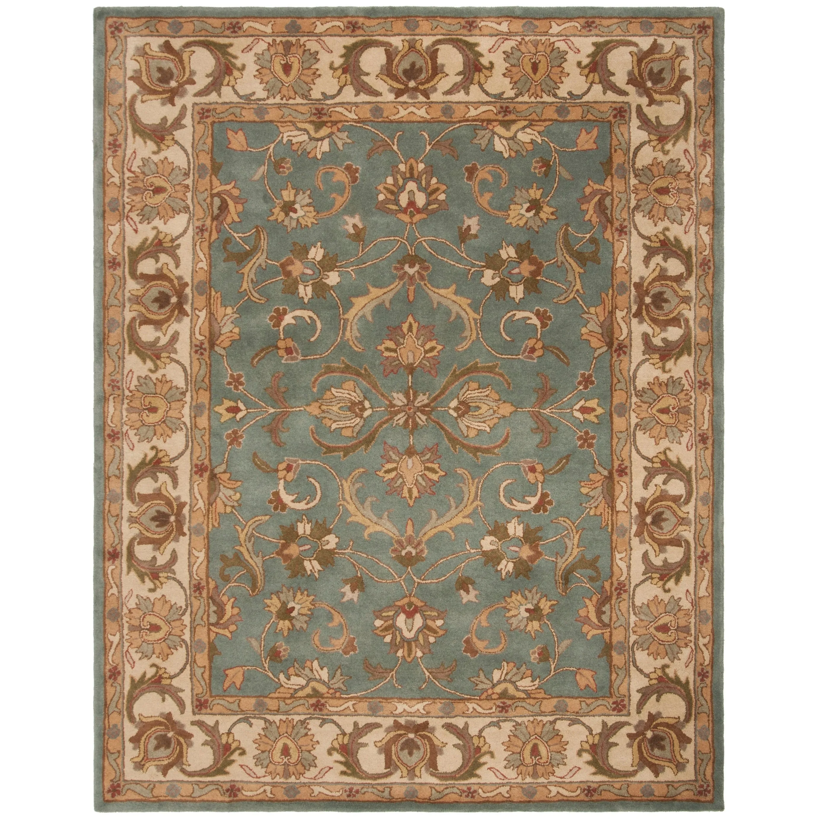 SAFAVIEH. Handmade Heritage Byzantium Traditional Oriental Wool Rug