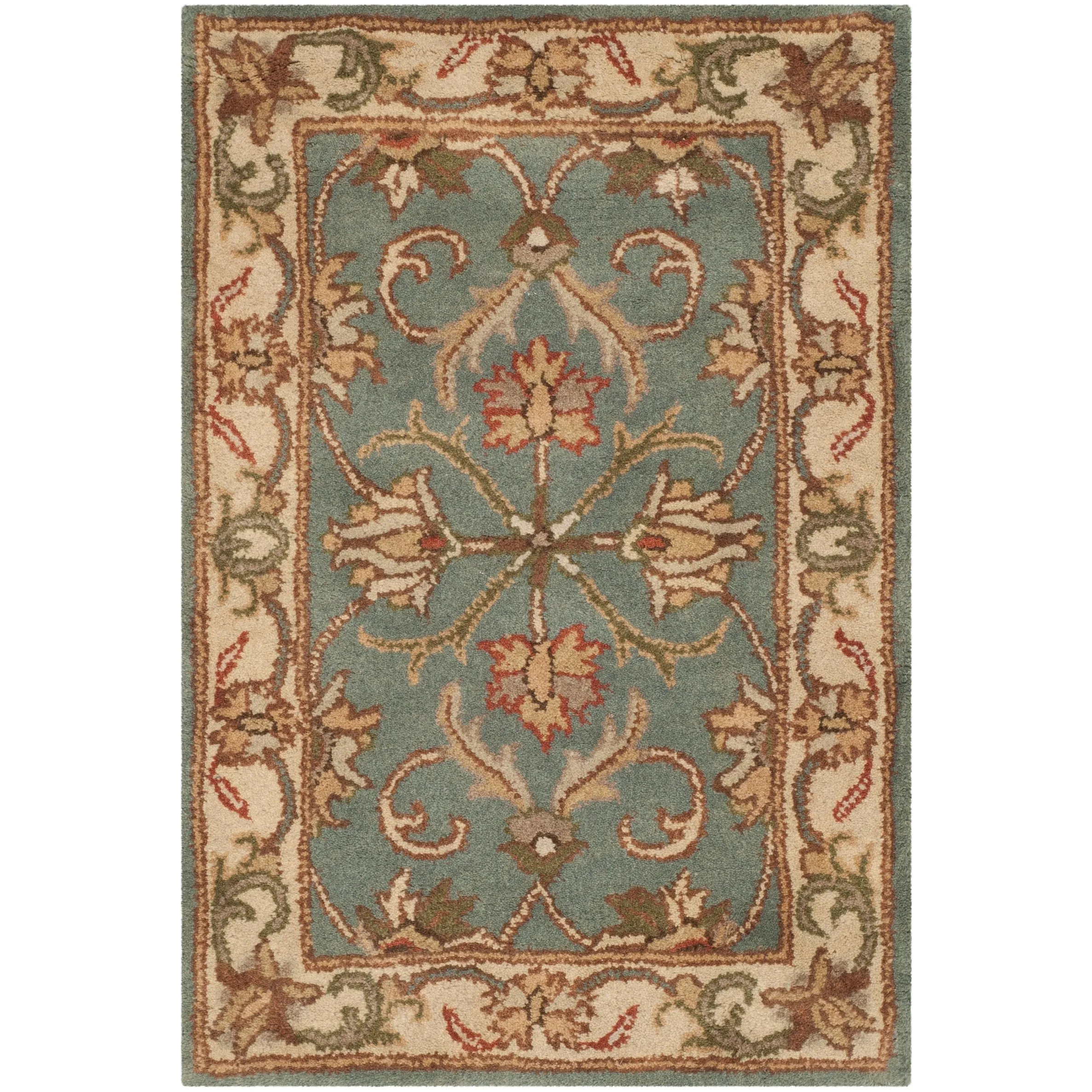 SAFAVIEH. Handmade Heritage Byzantium Traditional Oriental Wool Rug