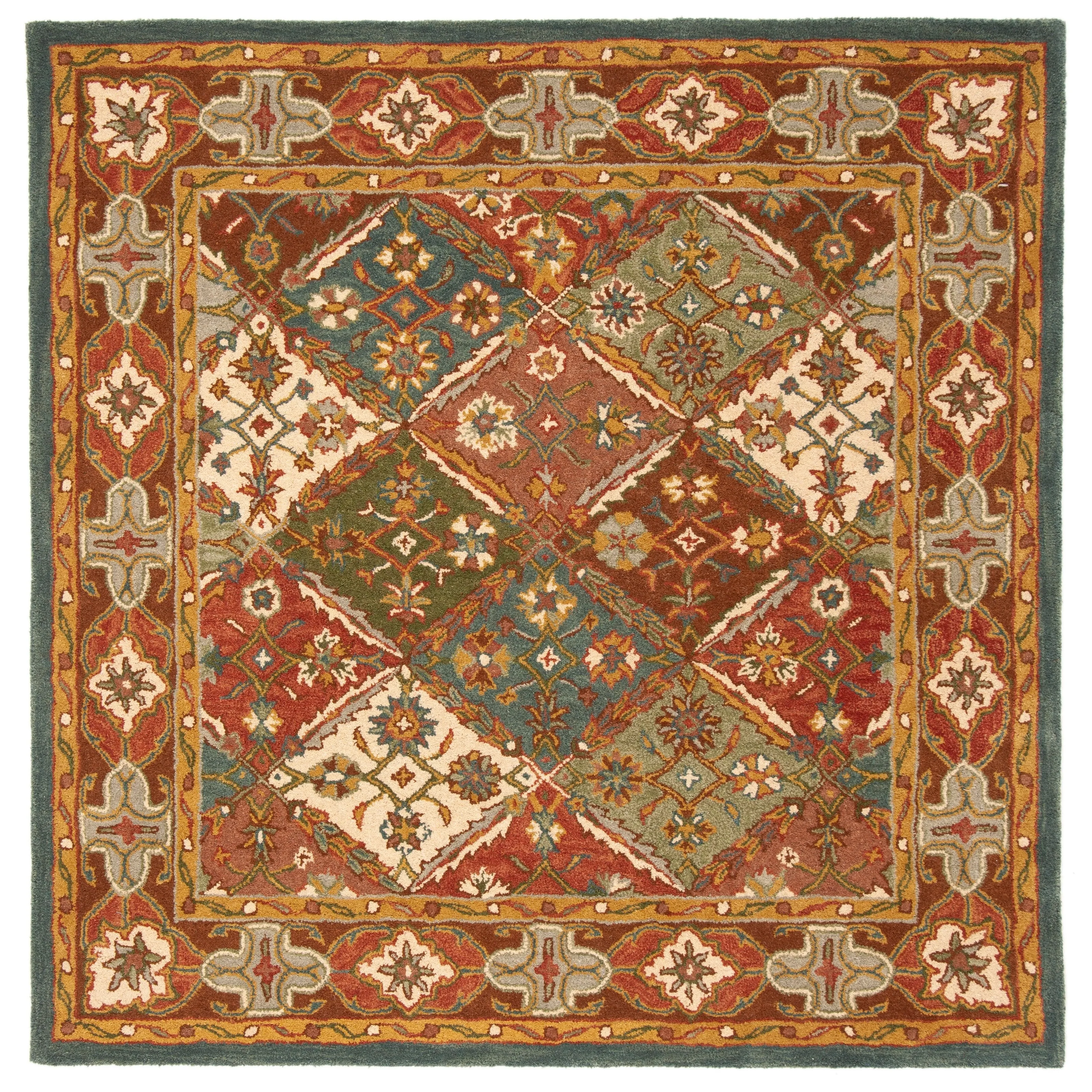SAFAVIEH Handmade Heritage Chiseko Traditional Oriental Wool Rug