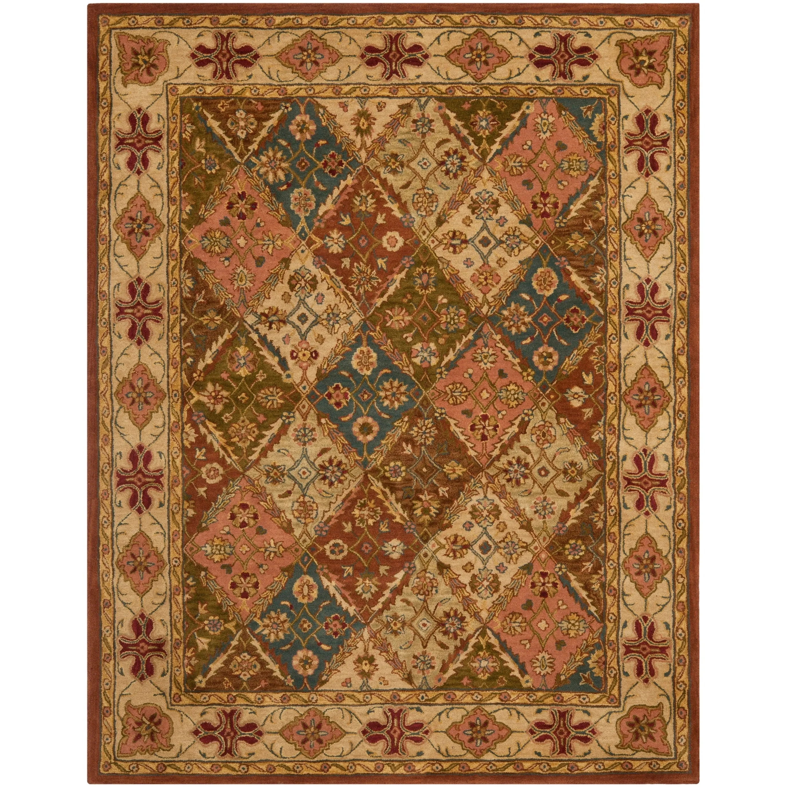 SAFAVIEH Handmade Heritage Chiseko Traditional Oriental Wool Rug