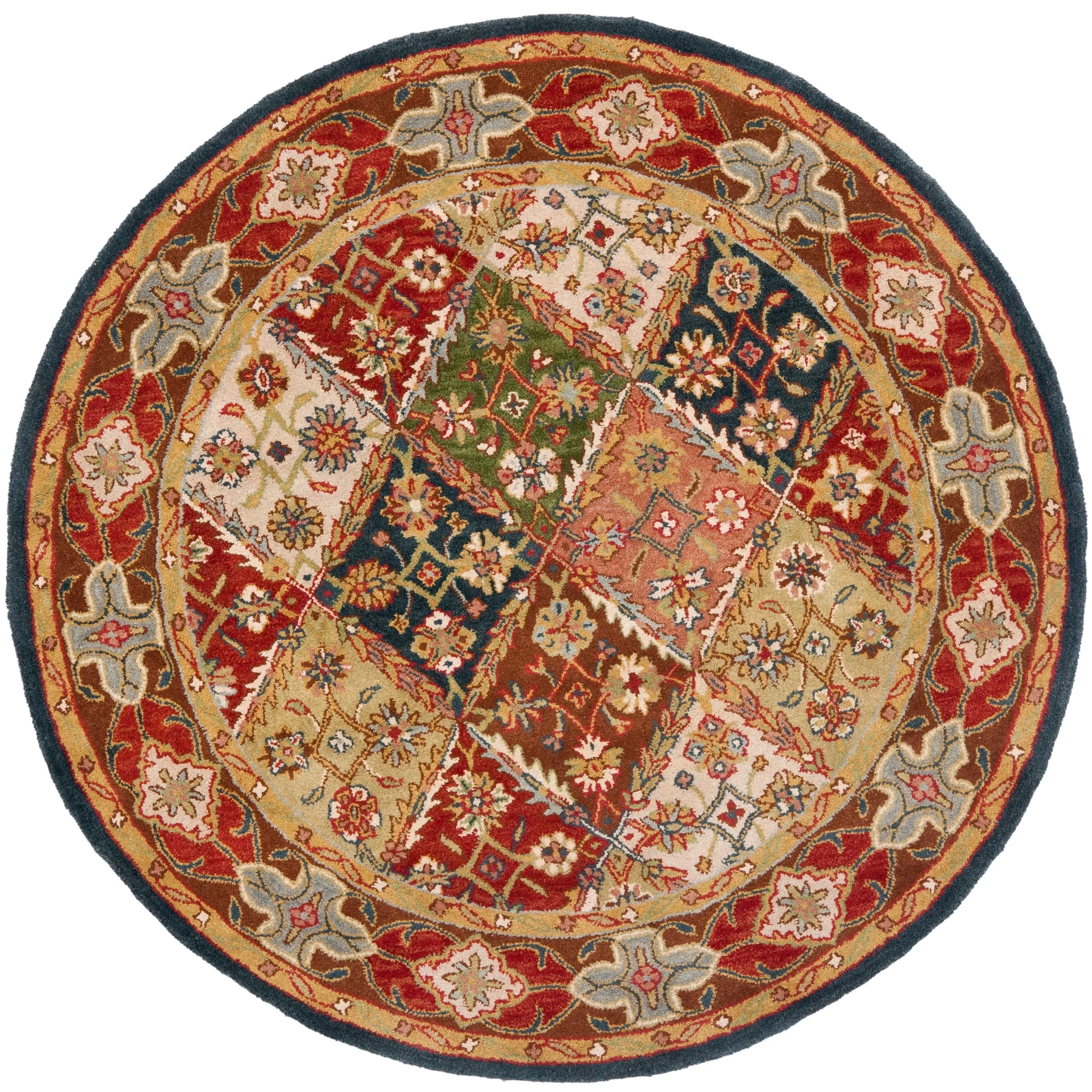 SAFAVIEH Handmade Heritage Chiseko Traditional Oriental Wool Rug