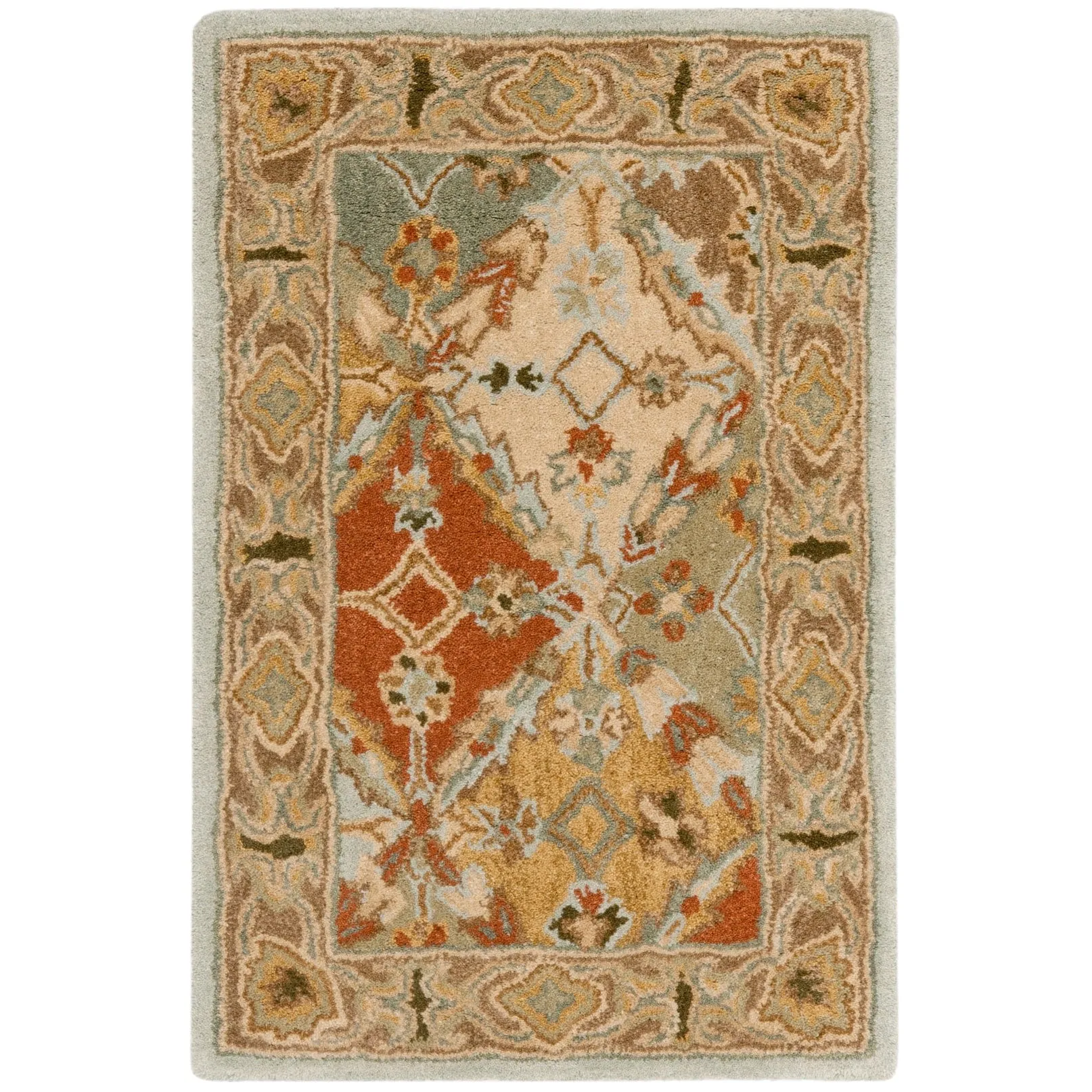 SAFAVIEH Handmade Heritage Chiseko Traditional Oriental Wool Rug