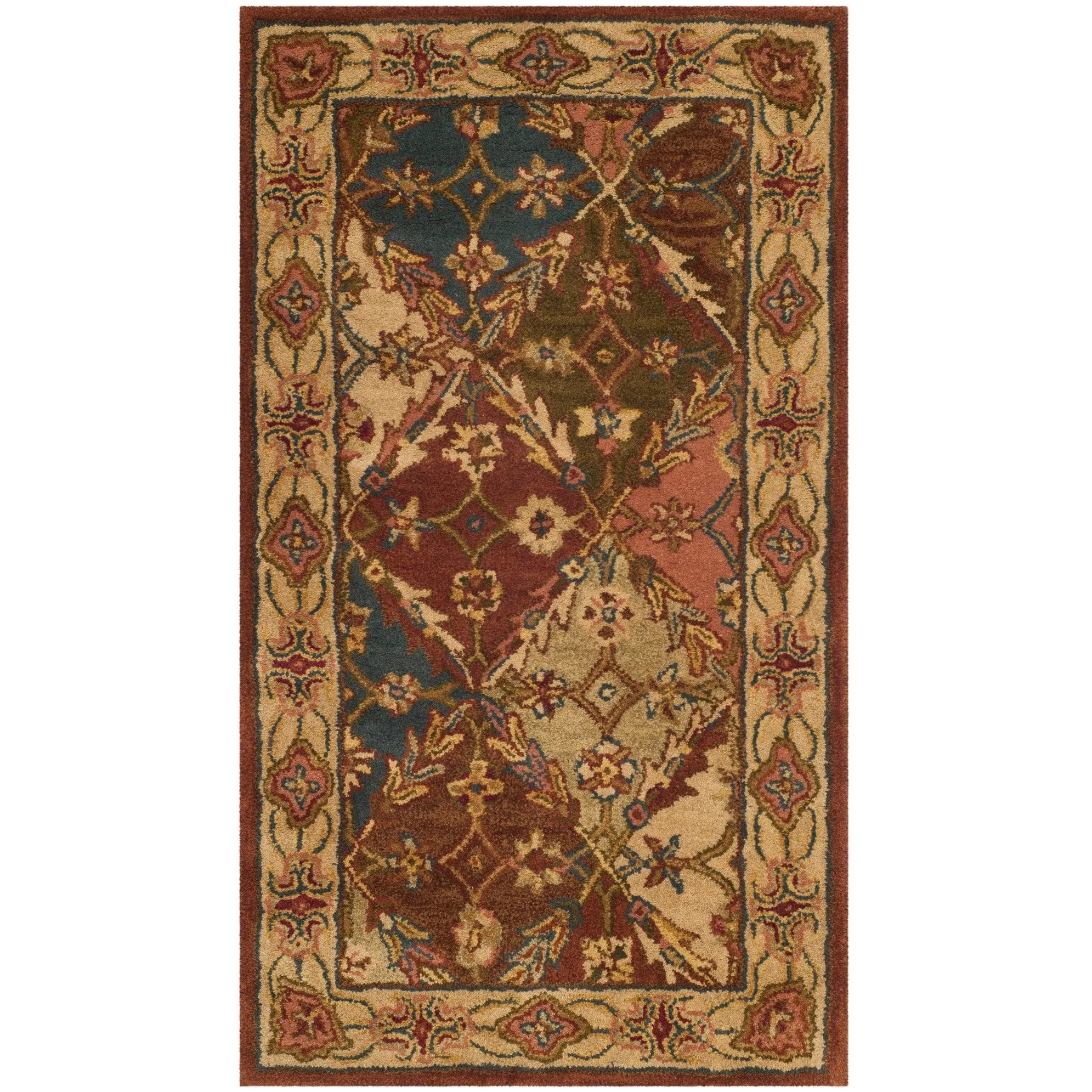 SAFAVIEH Handmade Heritage Chiseko Traditional Oriental Wool Rug