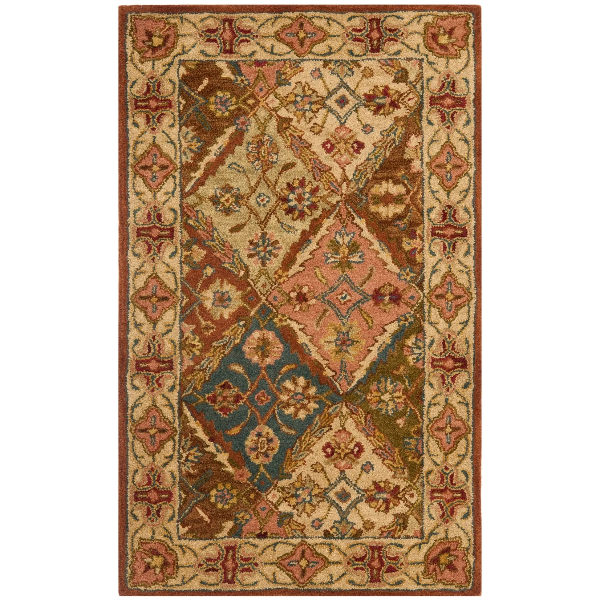SAFAVIEH Handmade Heritage Chiseko Traditional Oriental Wool Rug