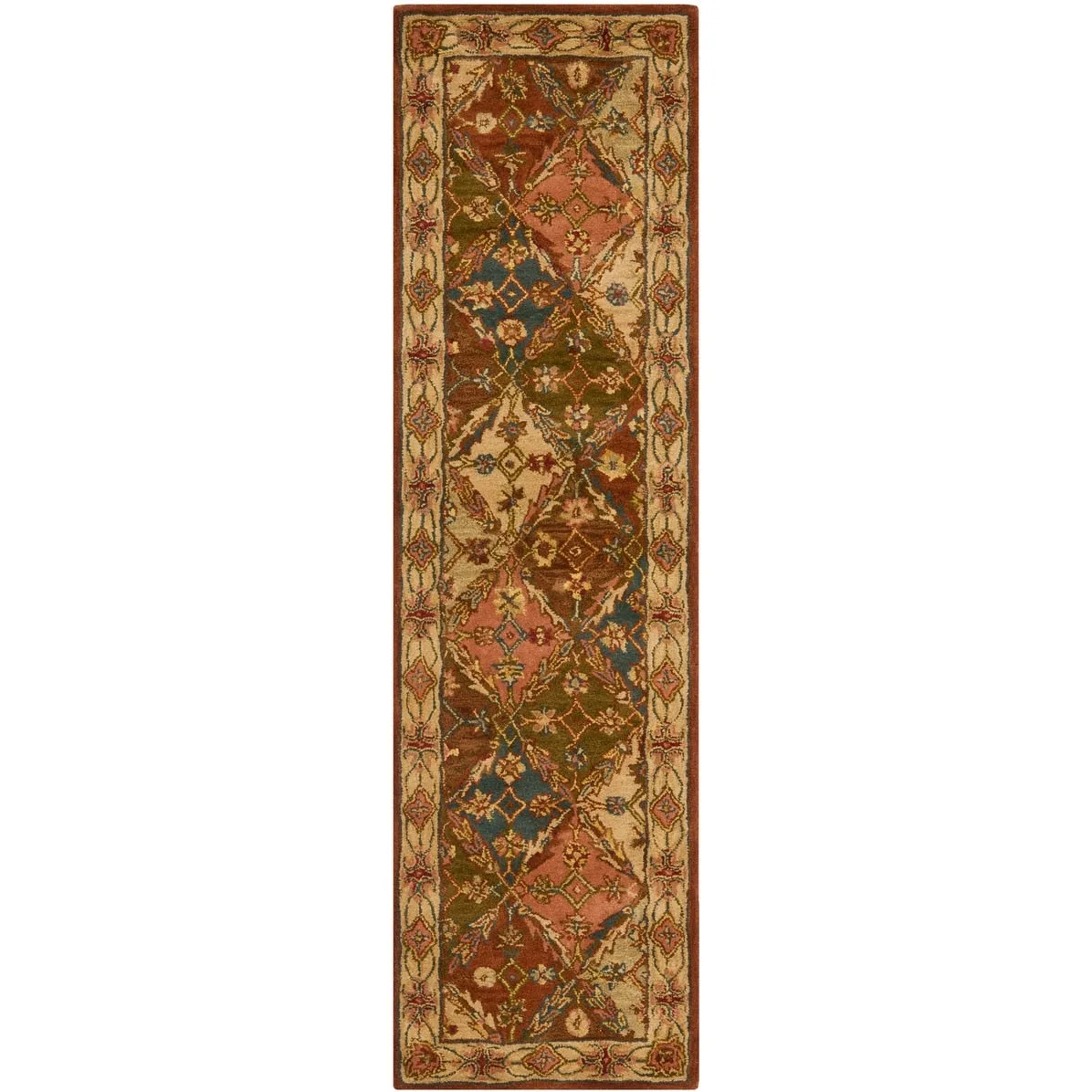 SAFAVIEH Handmade Heritage Chiseko Traditional Oriental Wool Rug