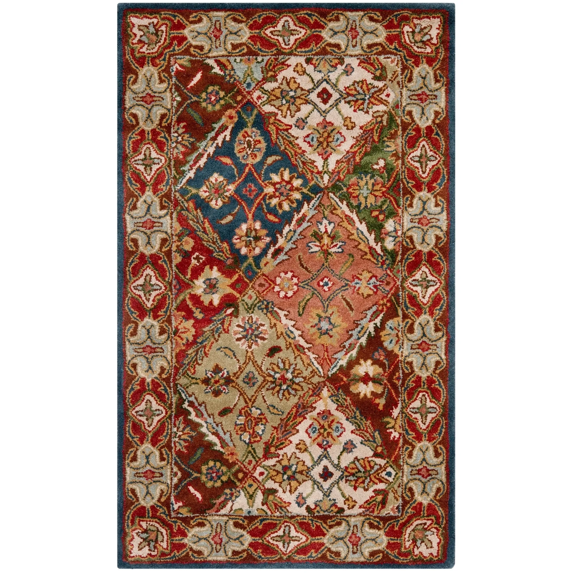 SAFAVIEH Handmade Heritage Chiseko Traditional Oriental Wool Rug