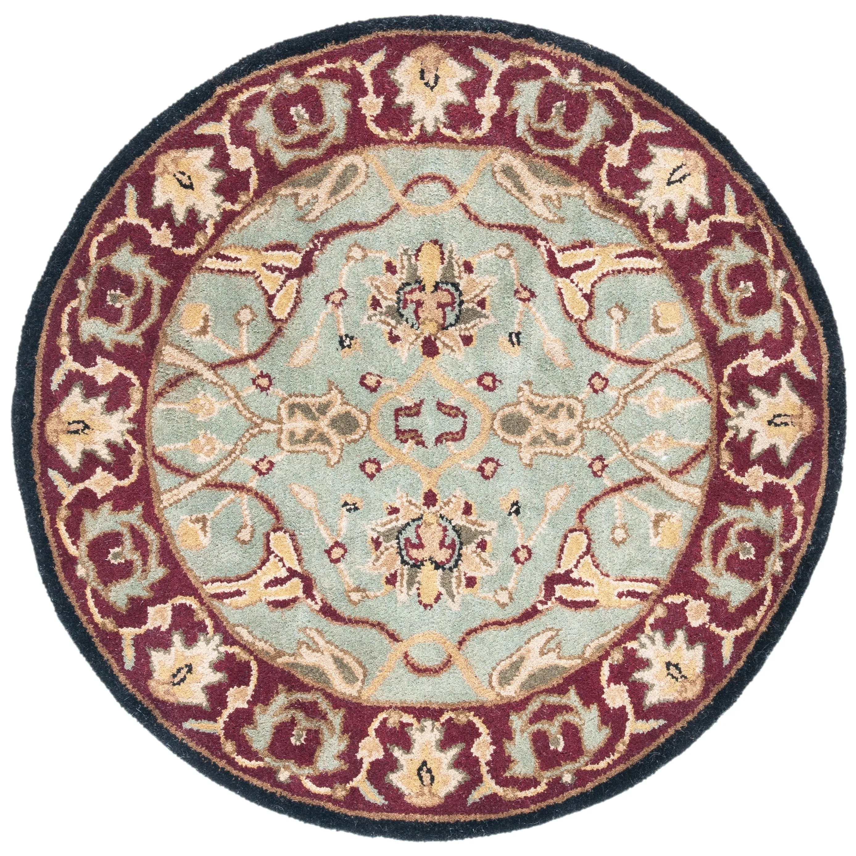 SAFAVIEH Handmade Heritage Gracious Garden Traditional Oriental Wool Rug