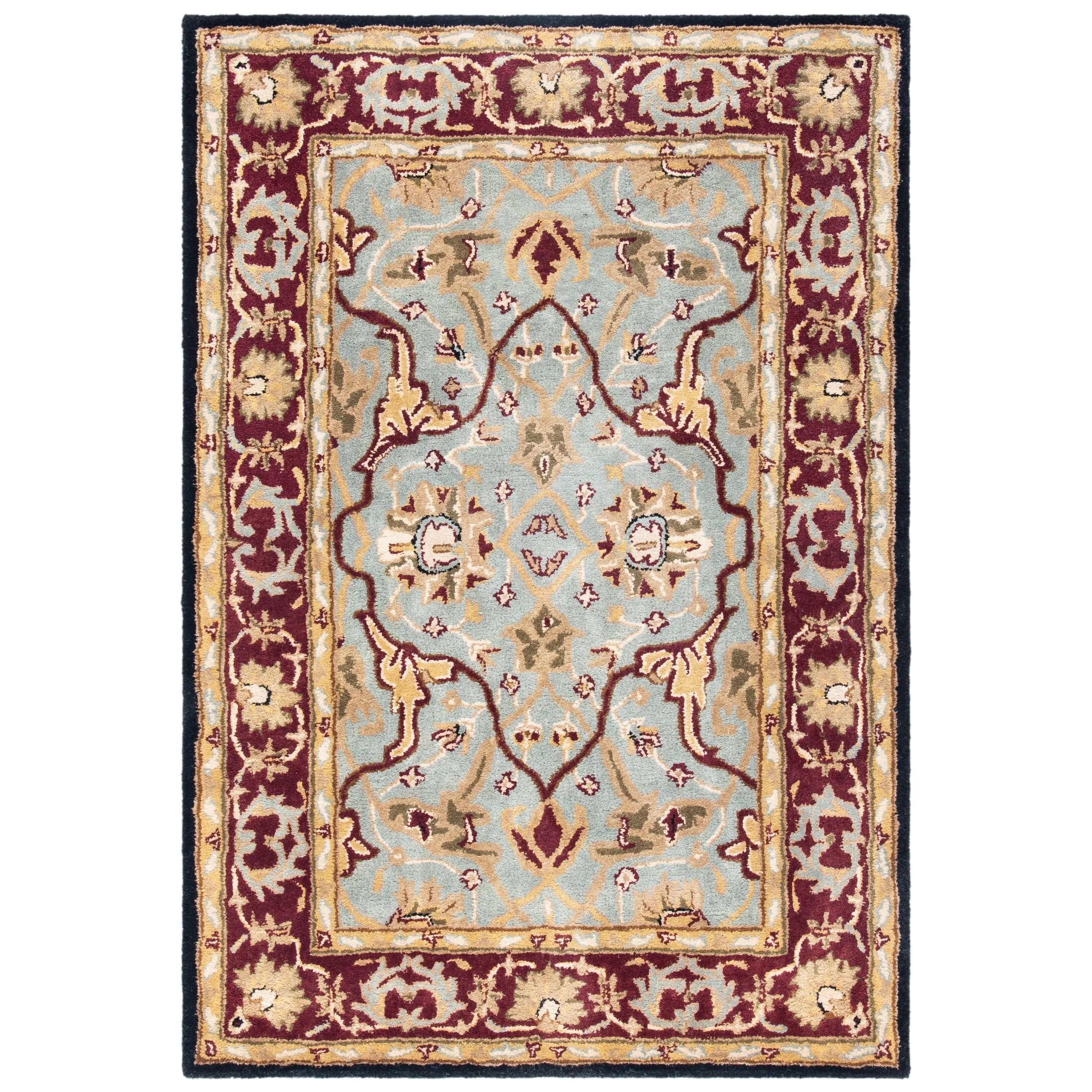 SAFAVIEH Handmade Heritage Gracious Garden Traditional Oriental Wool Rug