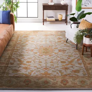 SAFAVIEH Handmade Heritage Mallorca Border Traditional Oriental Wool Rug