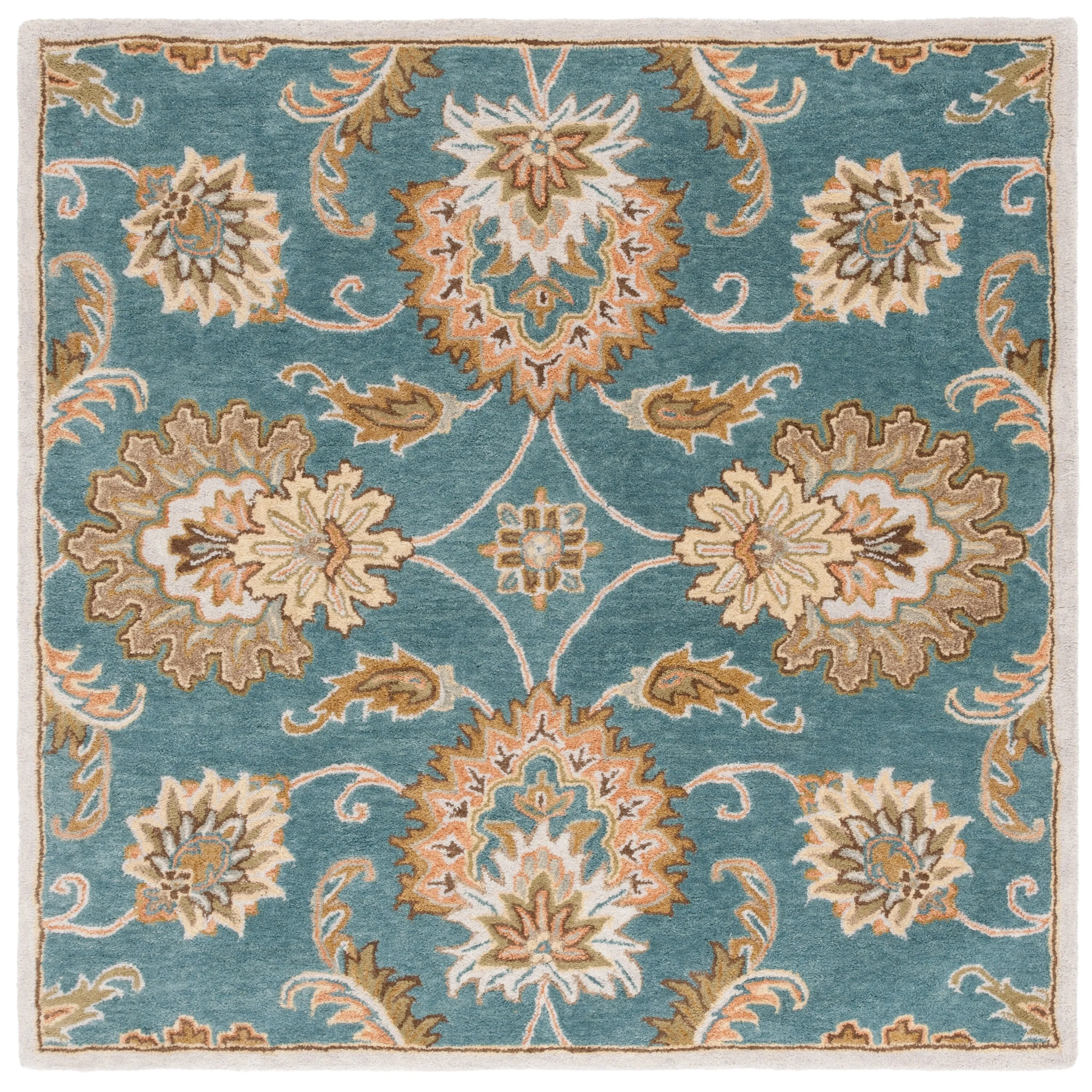SAFAVIEH Handmade Heritage Party Time Traditional Wool Rug