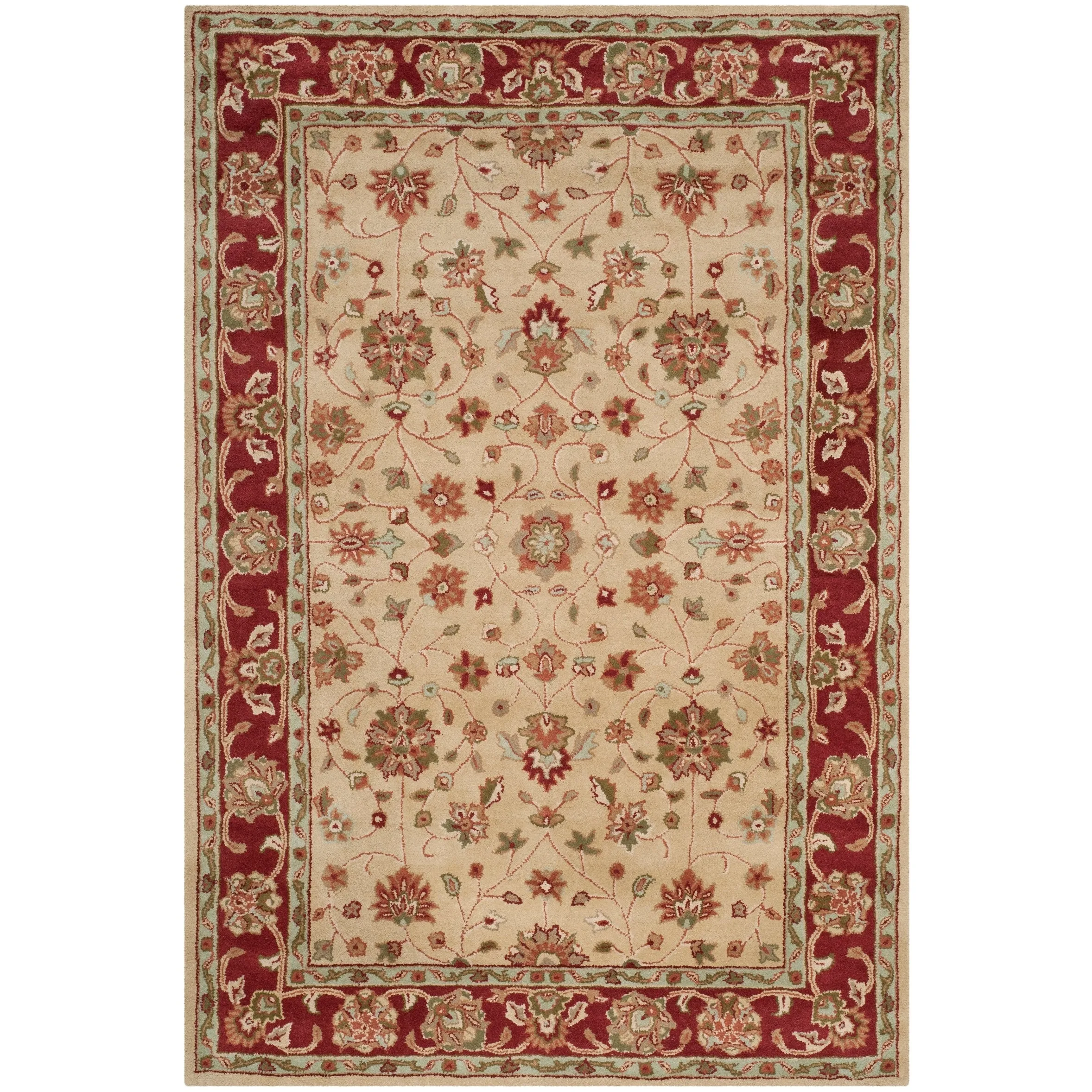 SAFAVIEH Handmade Heritage Rosamond Traditional Oriental Wool Rug