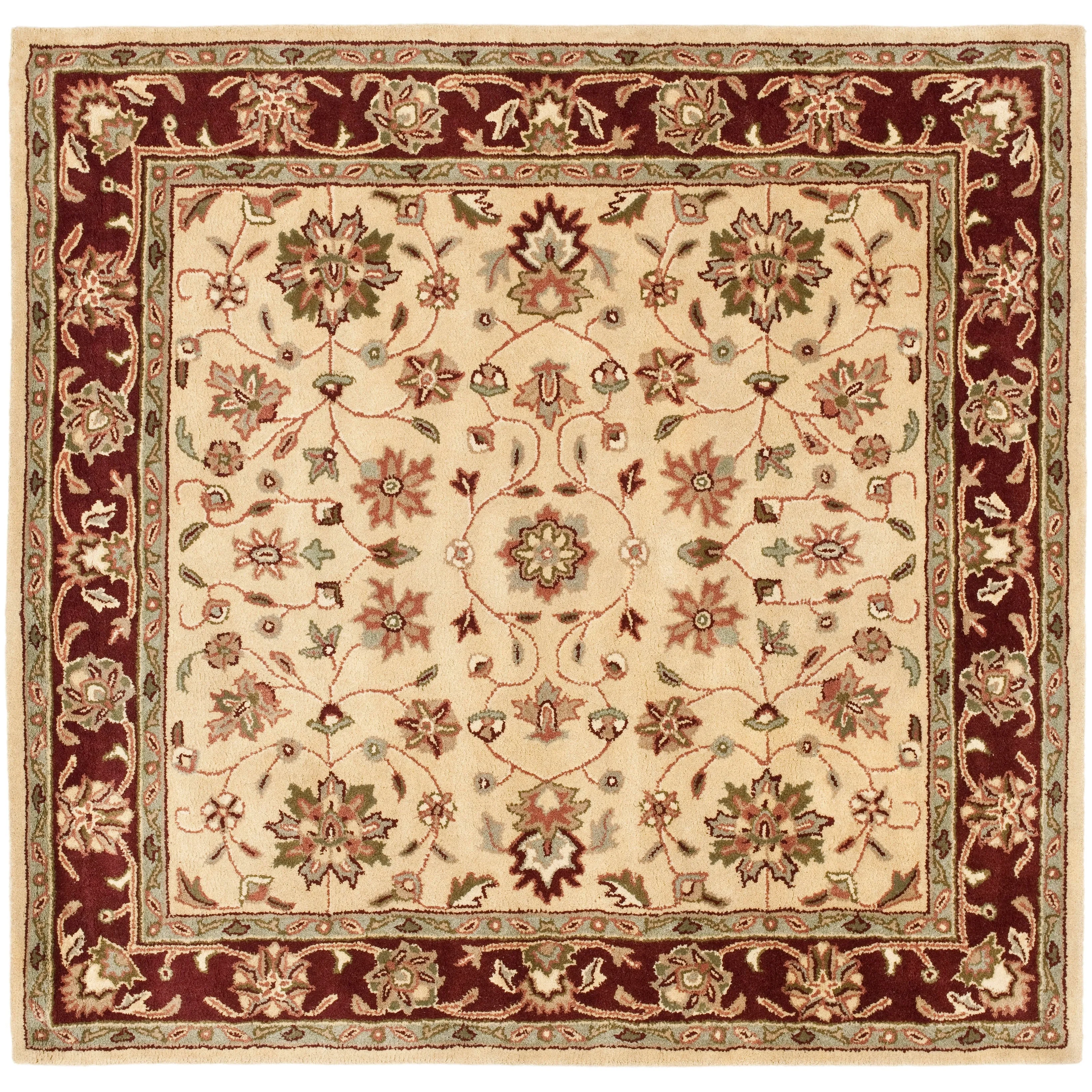 SAFAVIEH Handmade Heritage Rosamond Traditional Oriental Wool Rug