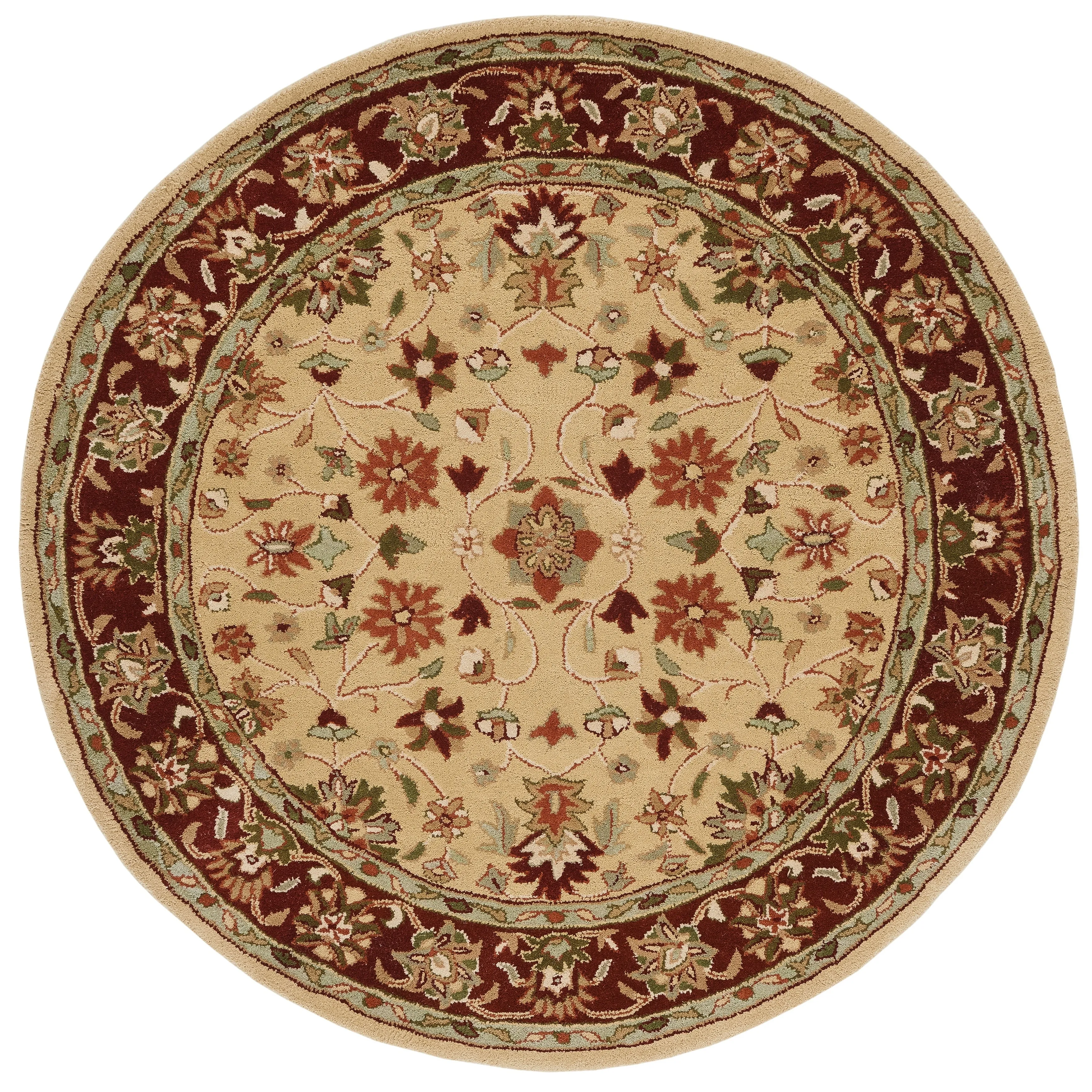 SAFAVIEH Handmade Heritage Rosamond Traditional Oriental Wool Rug