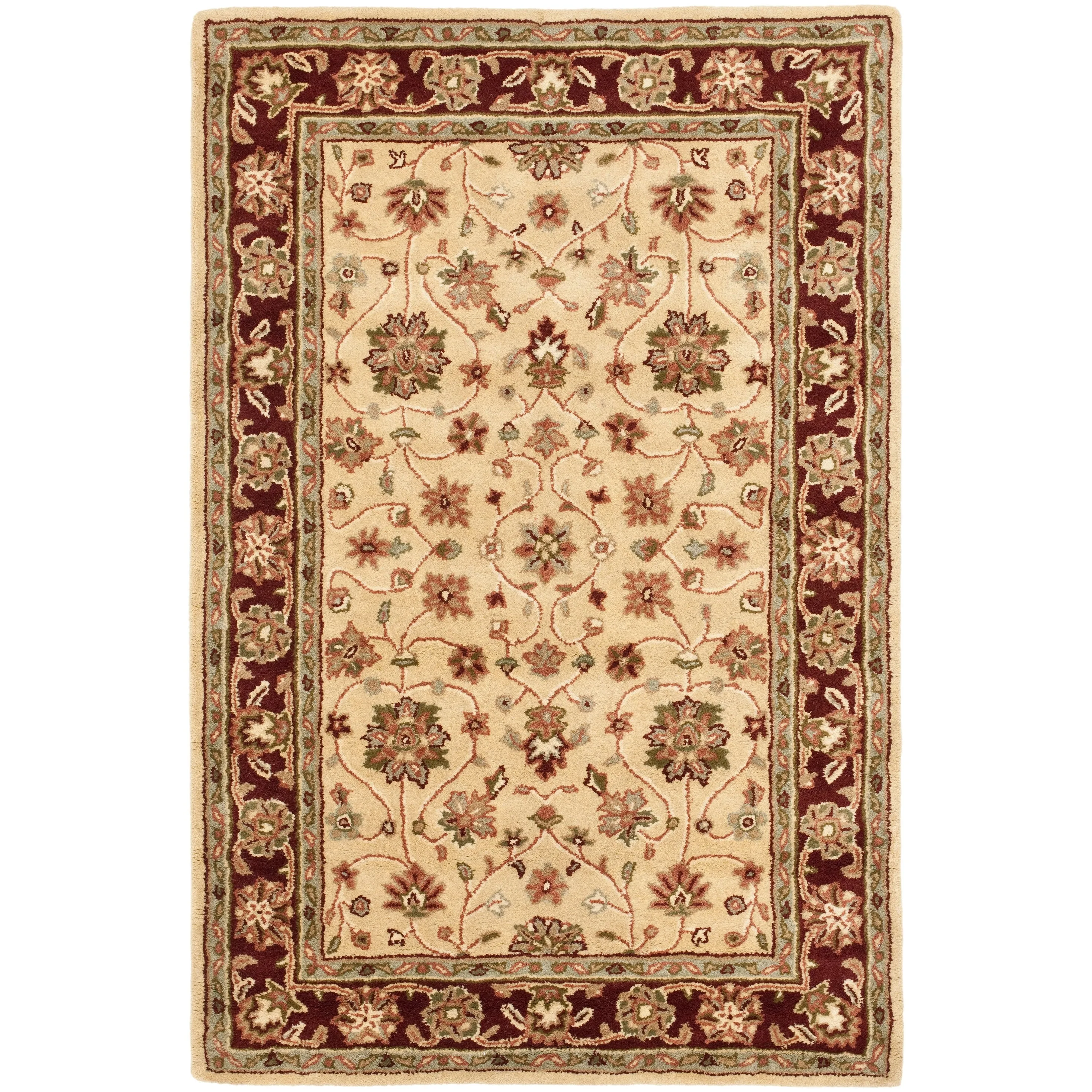 SAFAVIEH Handmade Heritage Rosamond Traditional Oriental Wool Rug