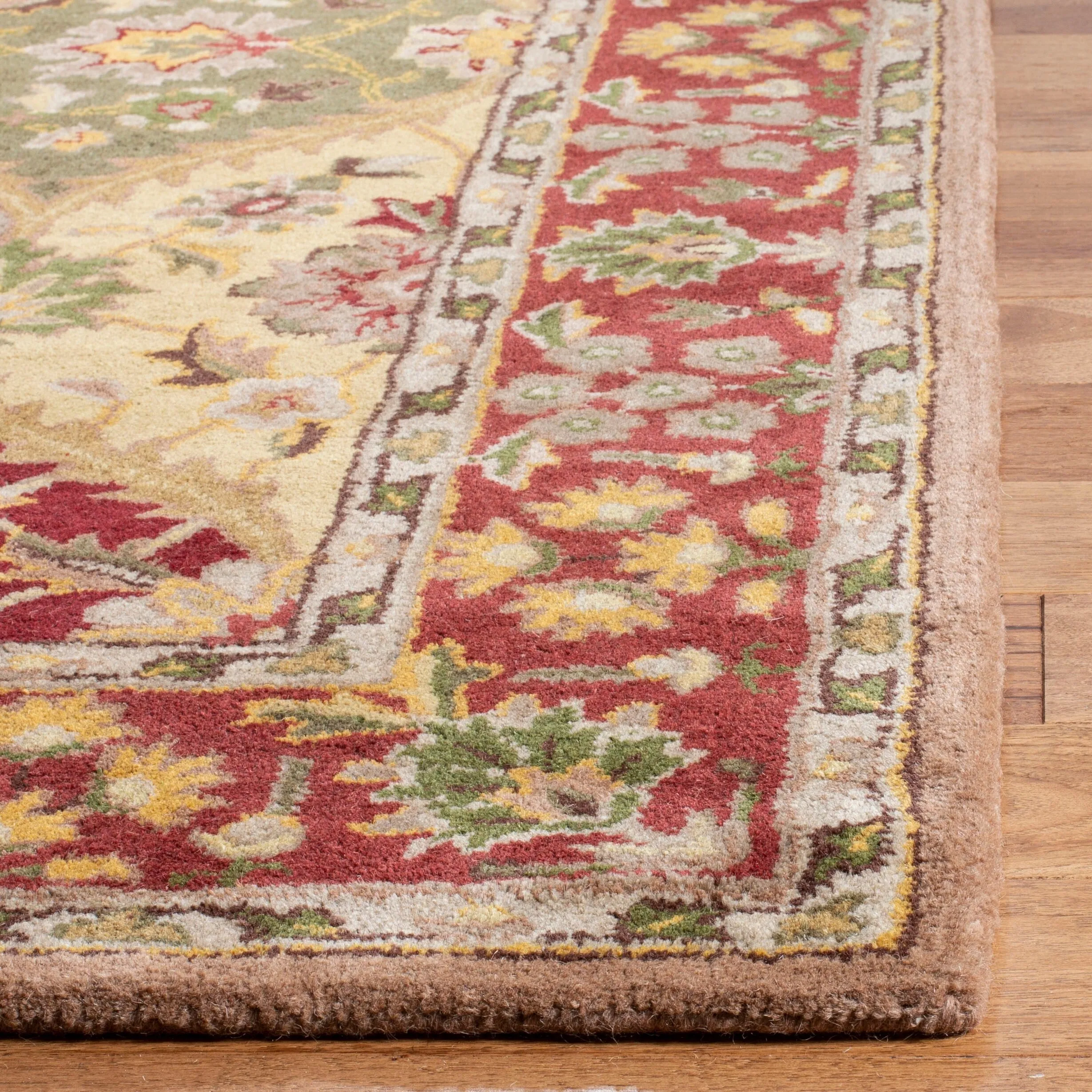 SAFAVIEH Handmade Heritage Roselyne Traditional Oriental Wool Rug