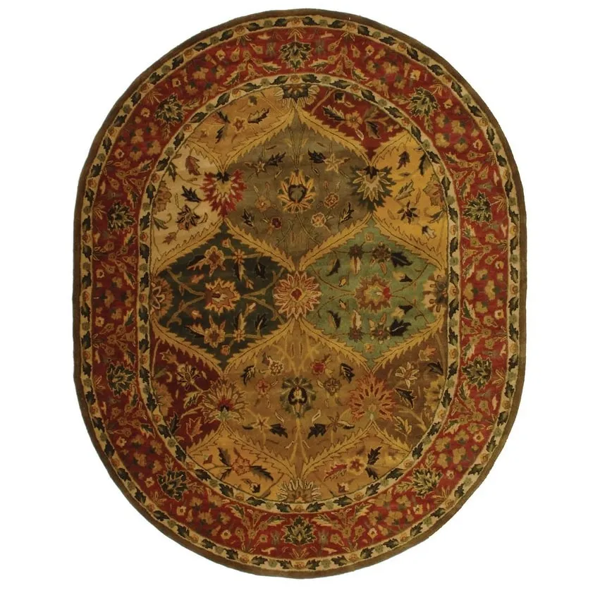 SAFAVIEH Handmade Heritage Roselyne Traditional Oriental Wool Rug