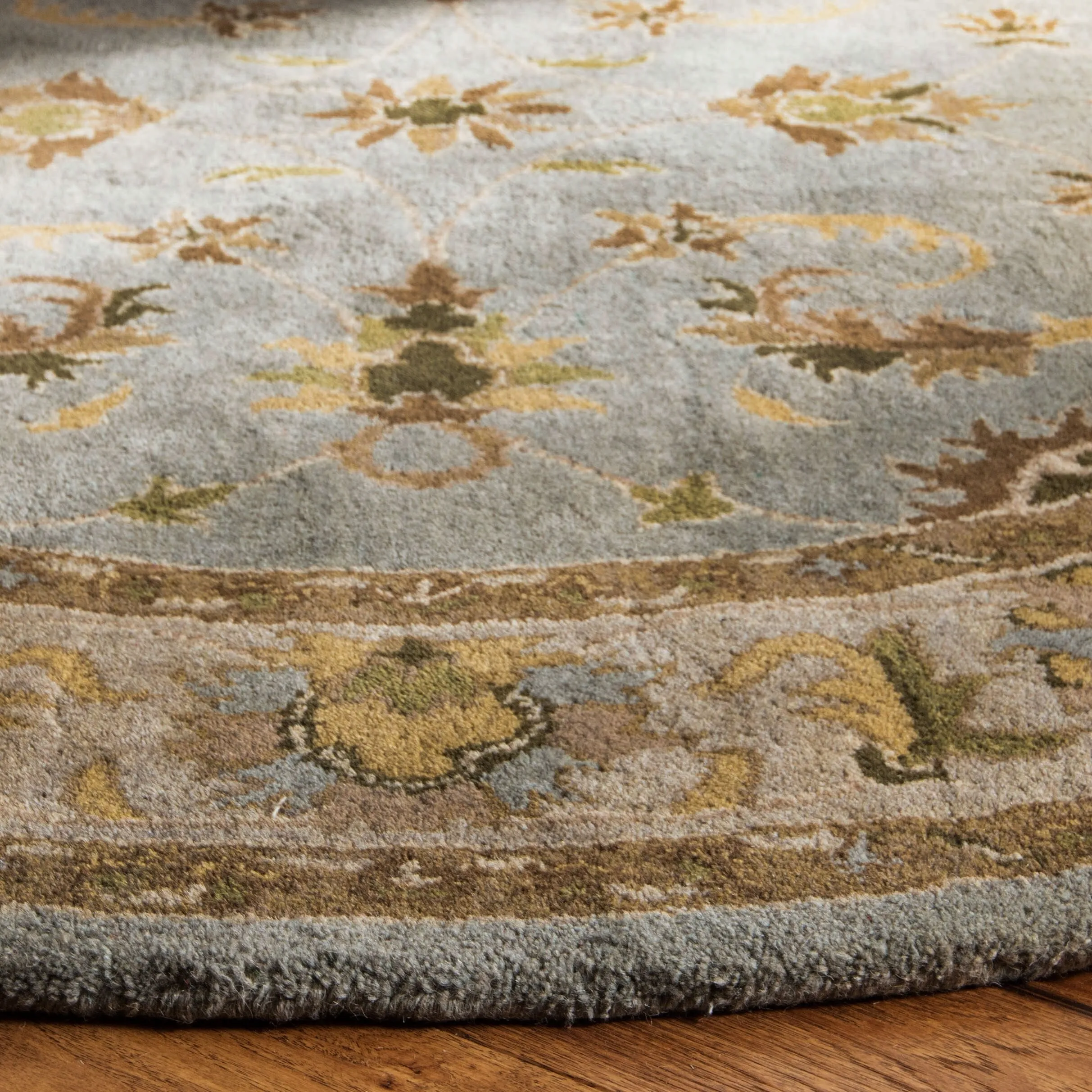 SAFAVIEH Handmade Heritage Turtoise Traditional Oriental Wool Rug