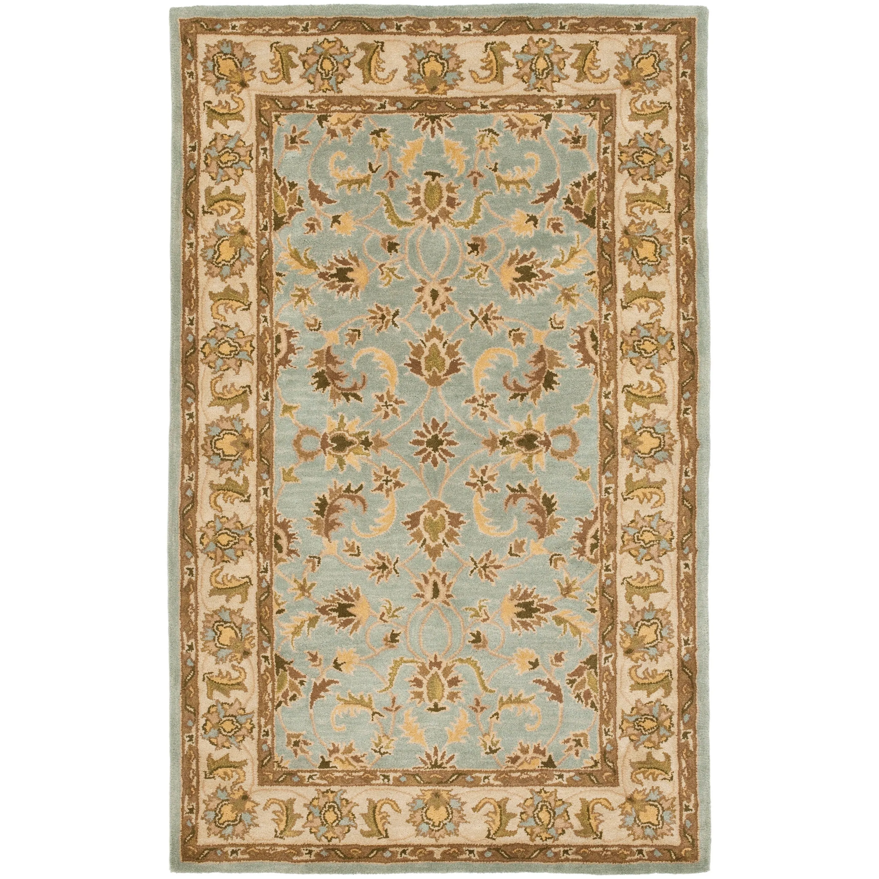 SAFAVIEH Handmade Heritage Turtoise Traditional Oriental Wool Rug