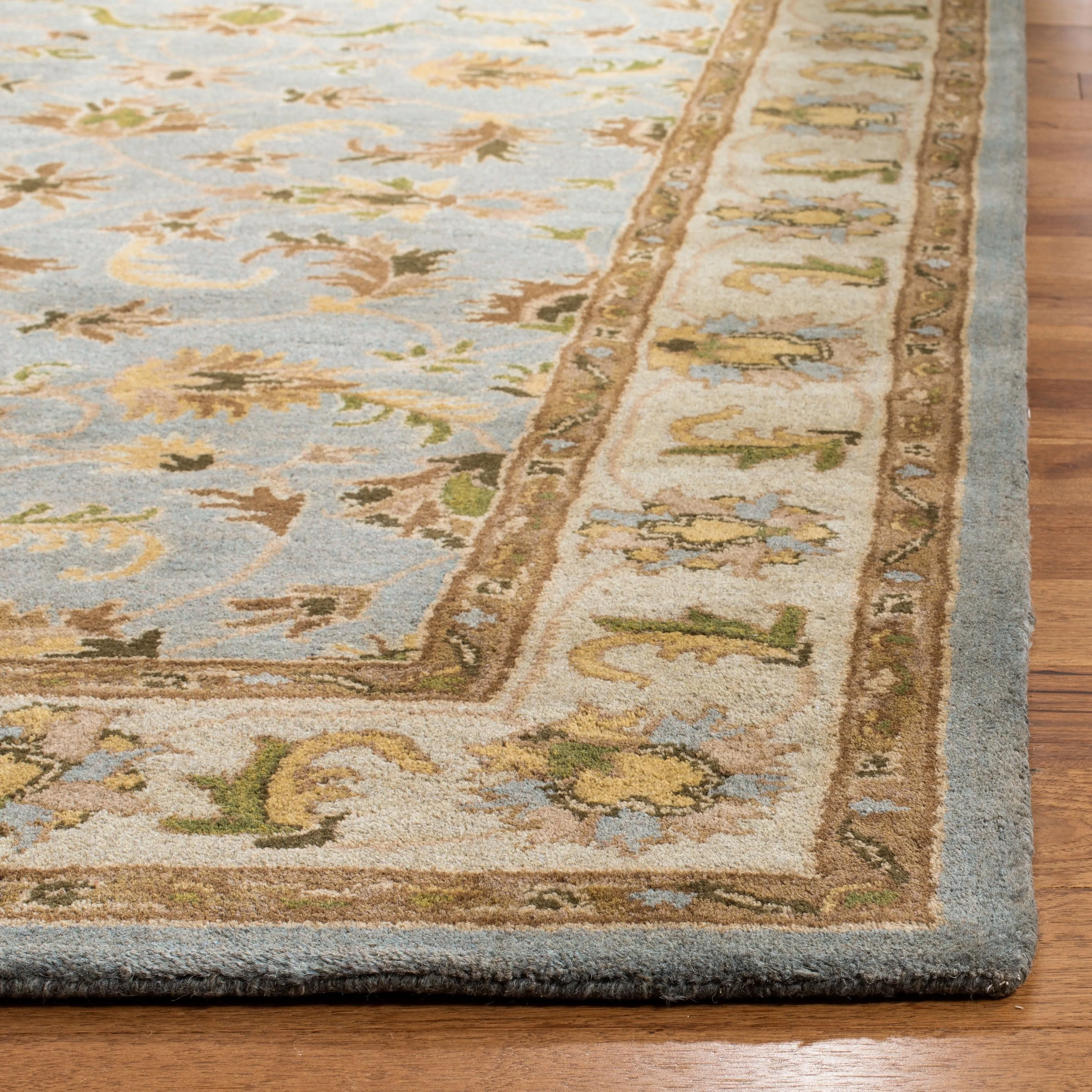 SAFAVIEH Handmade Heritage Turtoise Traditional Oriental Wool Rug