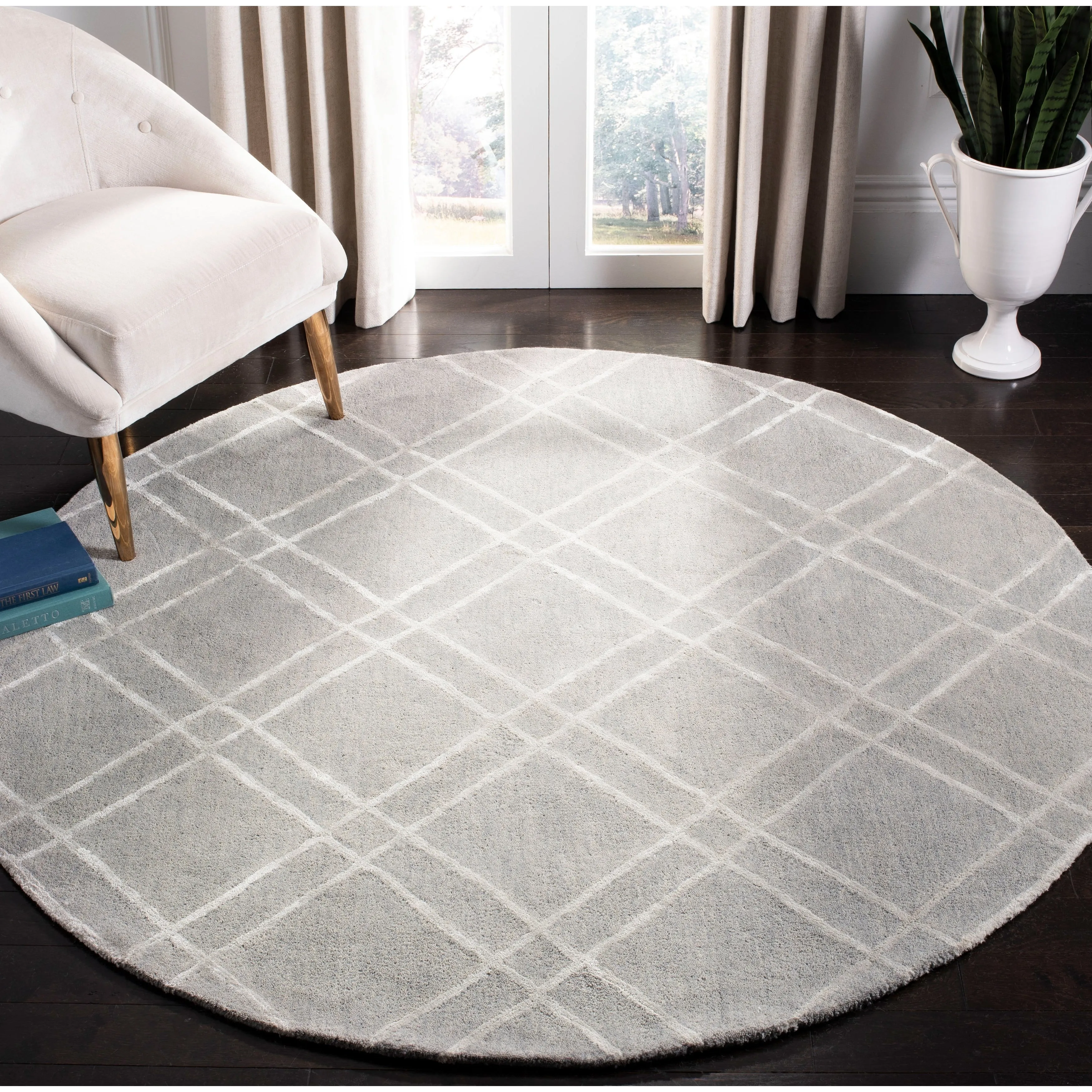 SAFAVIEH Handmade Himalaya Beadwork Modern Wool Rug