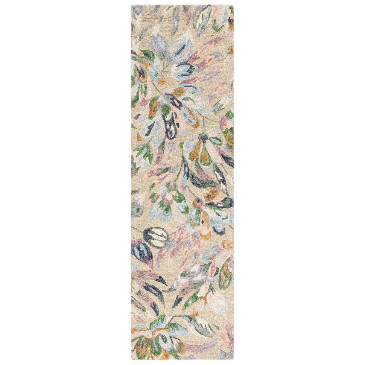 SAFAVIEH Handmade Jardin Evamarie Floral Wool Rug