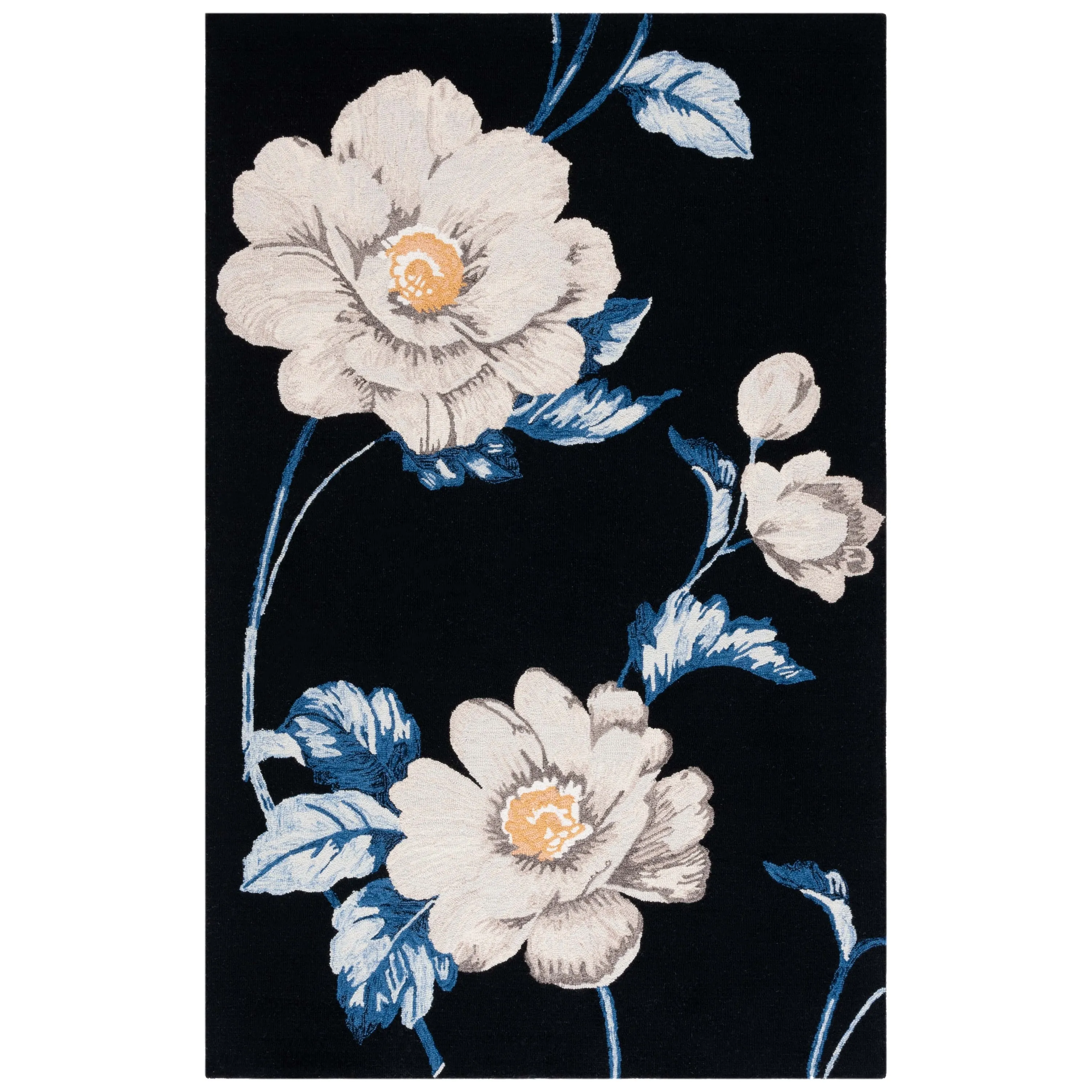 SAFAVIEH Handmade Jardin Garnette Country Wool Rug