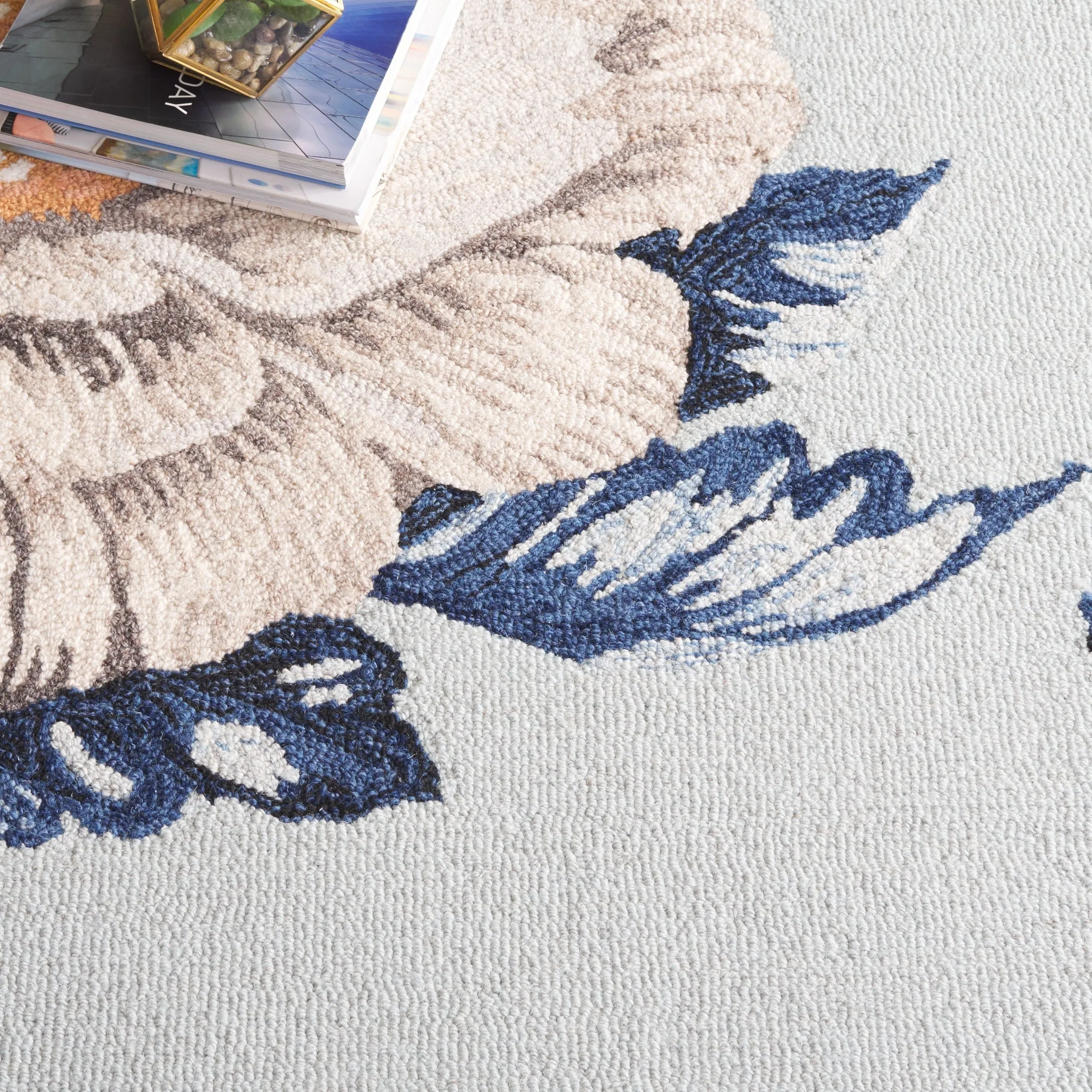 SAFAVIEH Handmade Jardin Garnette Country Wool Rug