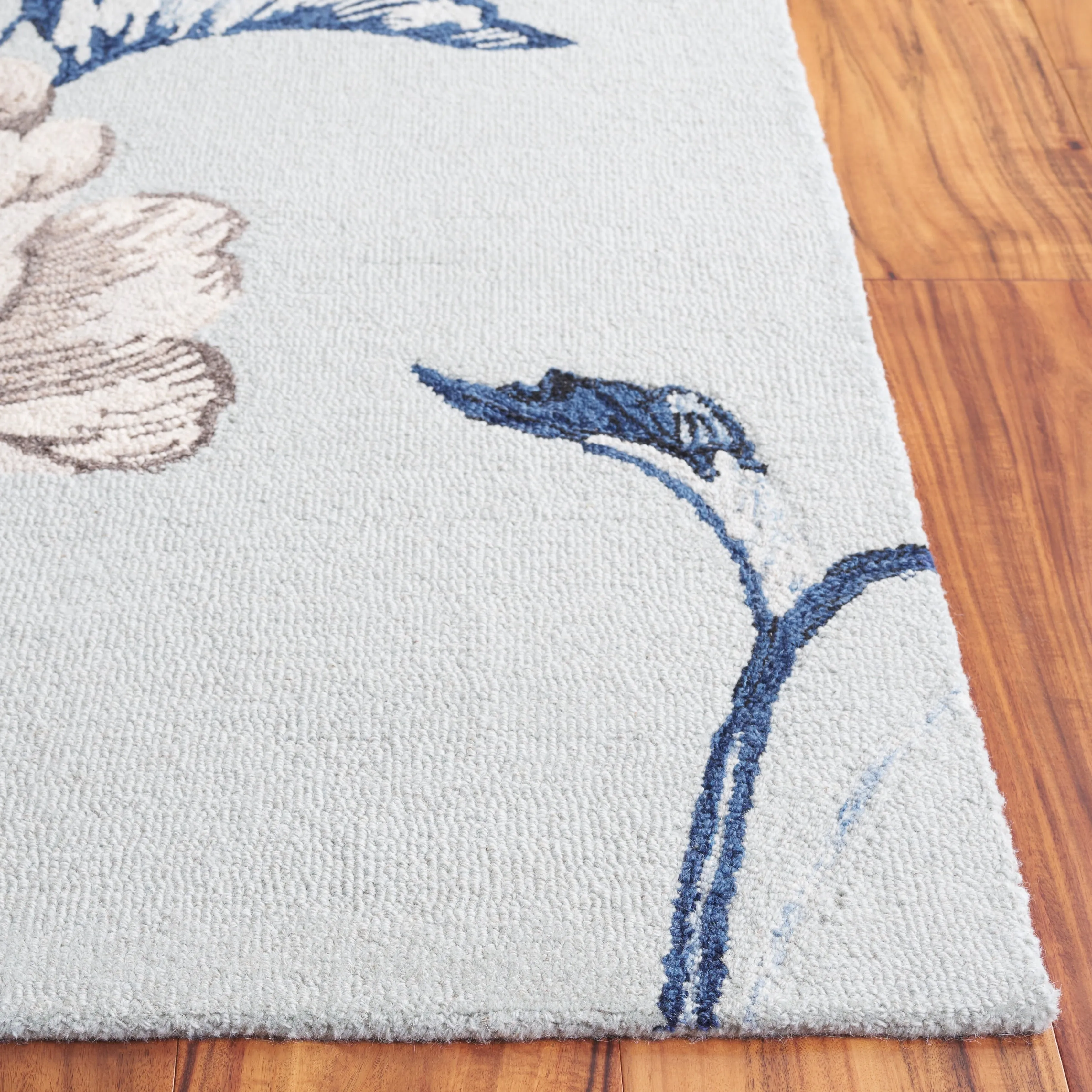 SAFAVIEH Handmade Jardin Garnette Country Wool Rug