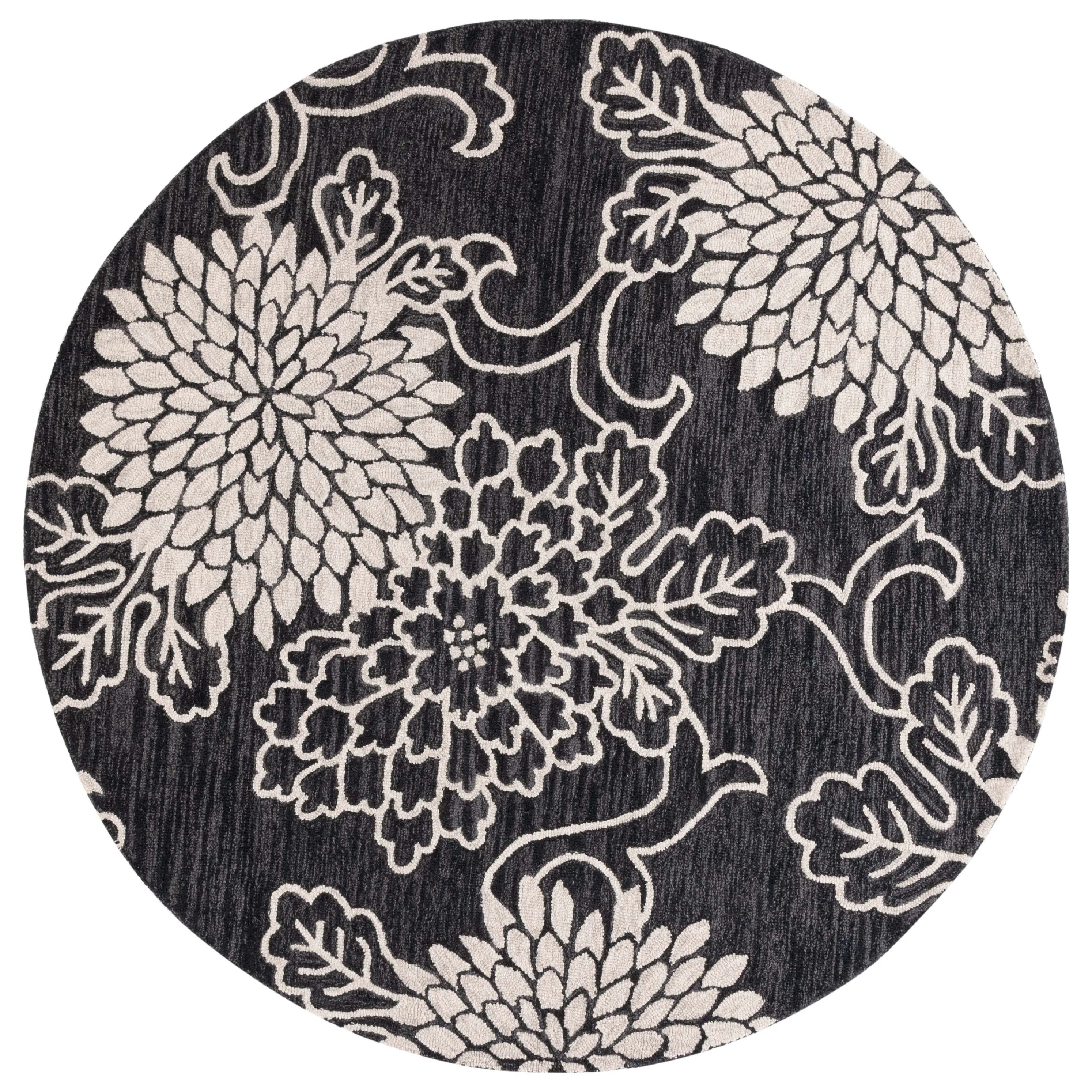 SAFAVIEH Handmade Jardin Ketevan Floral Wool Rug