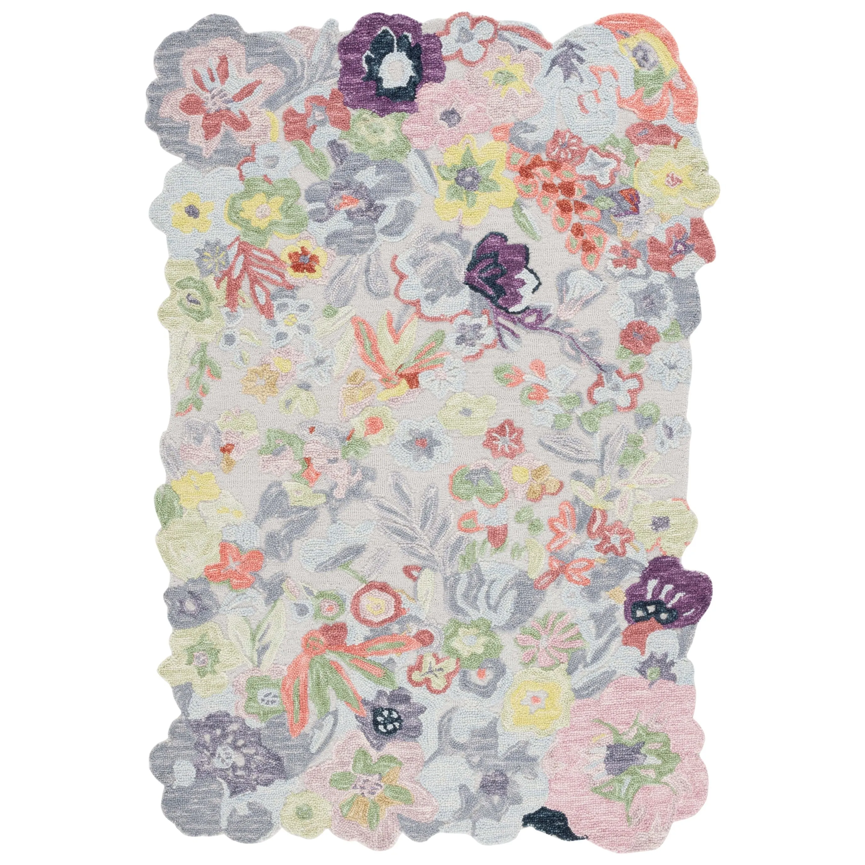 SAFAVIEH Handmade Jardin Malfrid Country Wool Rug