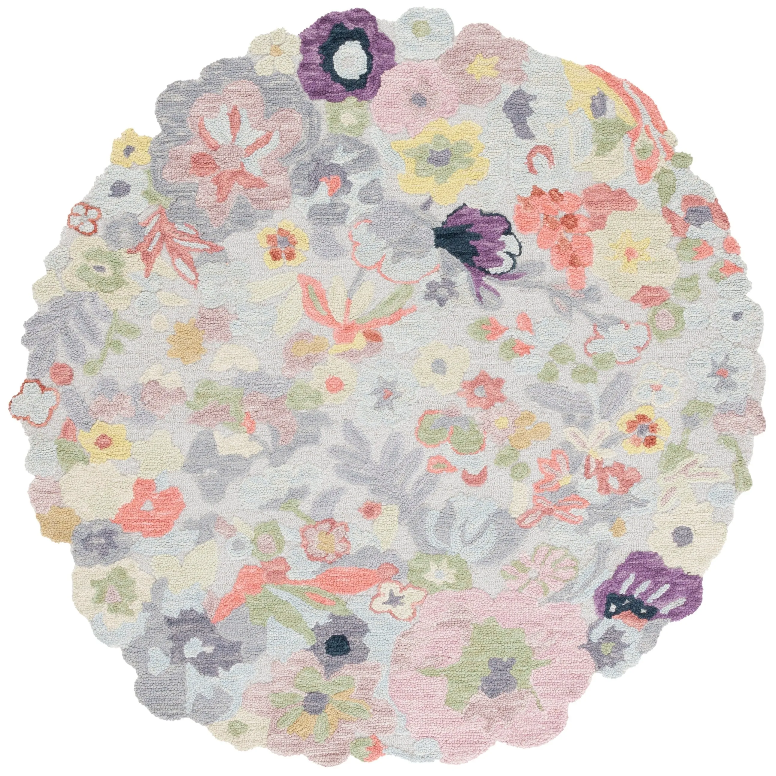 SAFAVIEH Handmade Jardin Malfrid Country Wool Rug