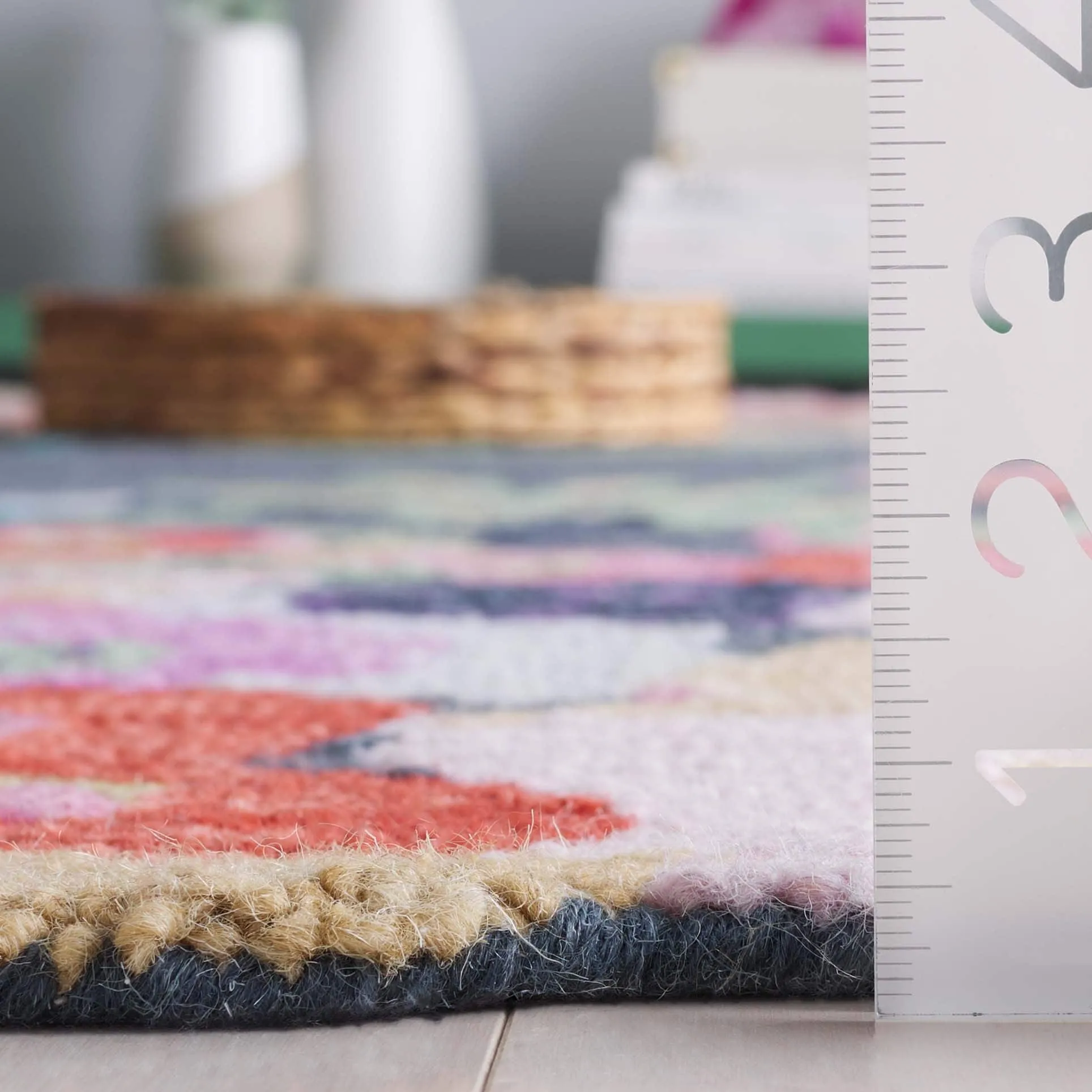 SAFAVIEH Handmade Jardin Malfrid Country Wool Rug