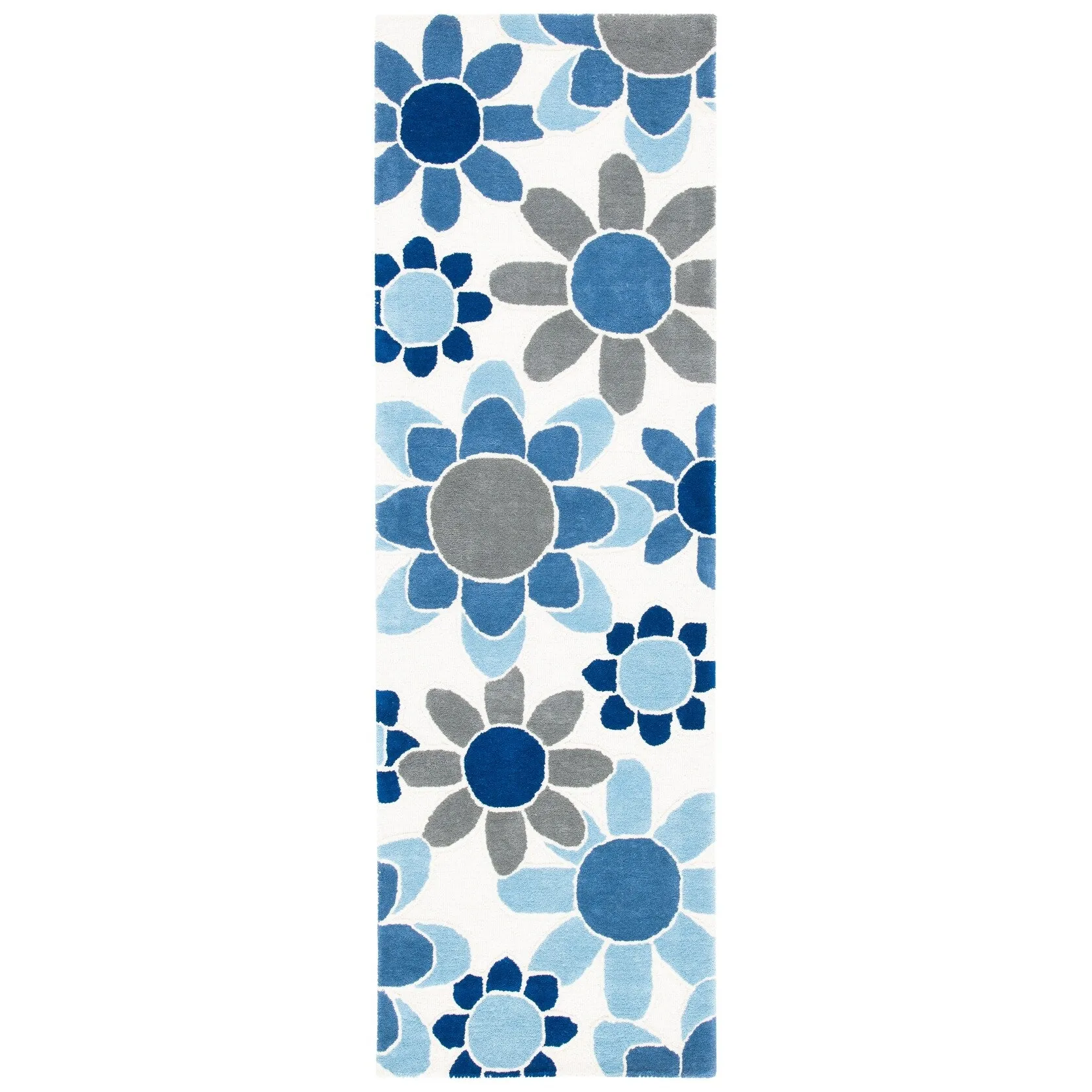 SAFAVIEH Handmade Kids Khadijah Floral Wool Rug