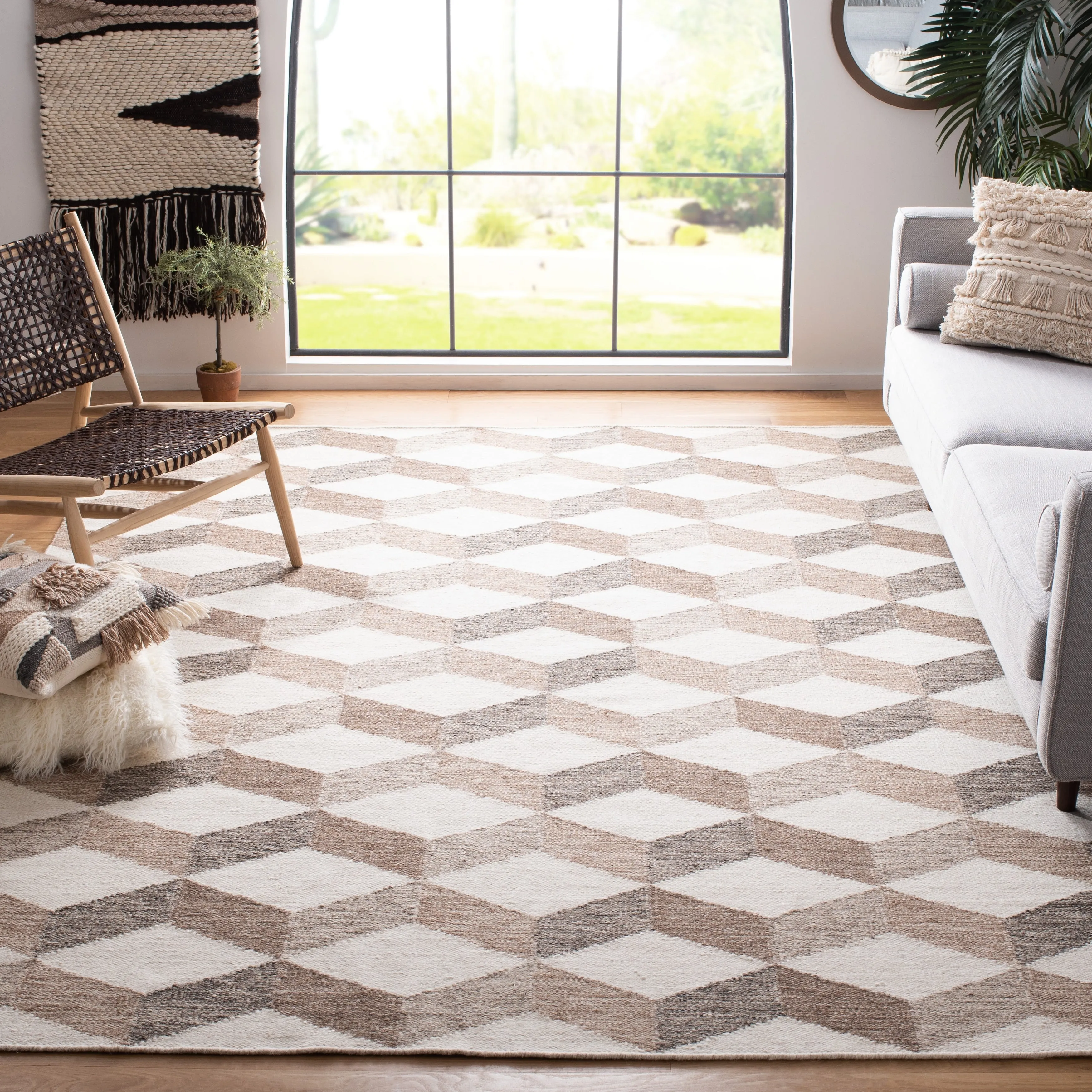 SAFAVIEH Handmade Kilim Winke Flatweave Wool Rug