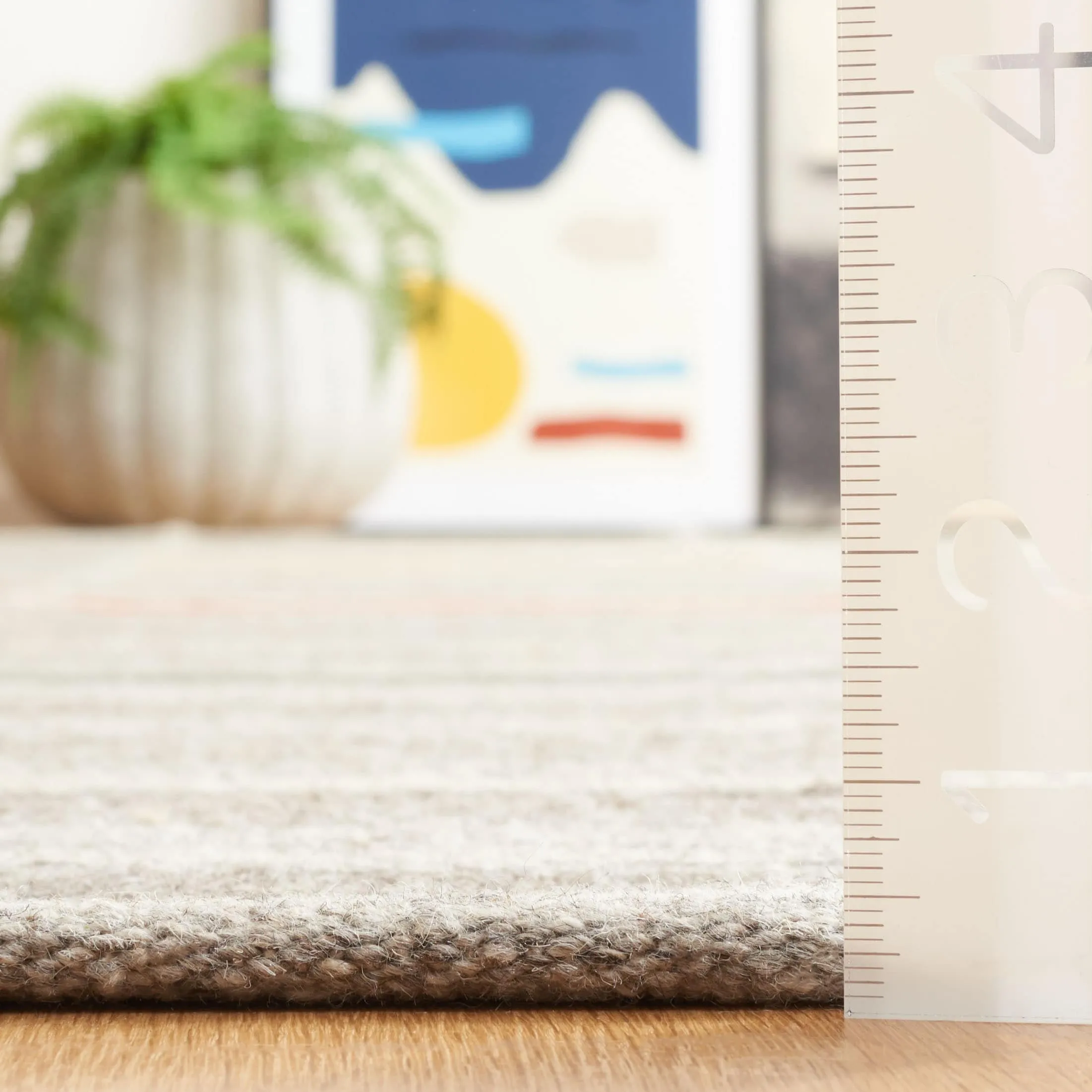 SAFAVIEH Handmade Kilim Ziynet Boho Stripe Wool Rug