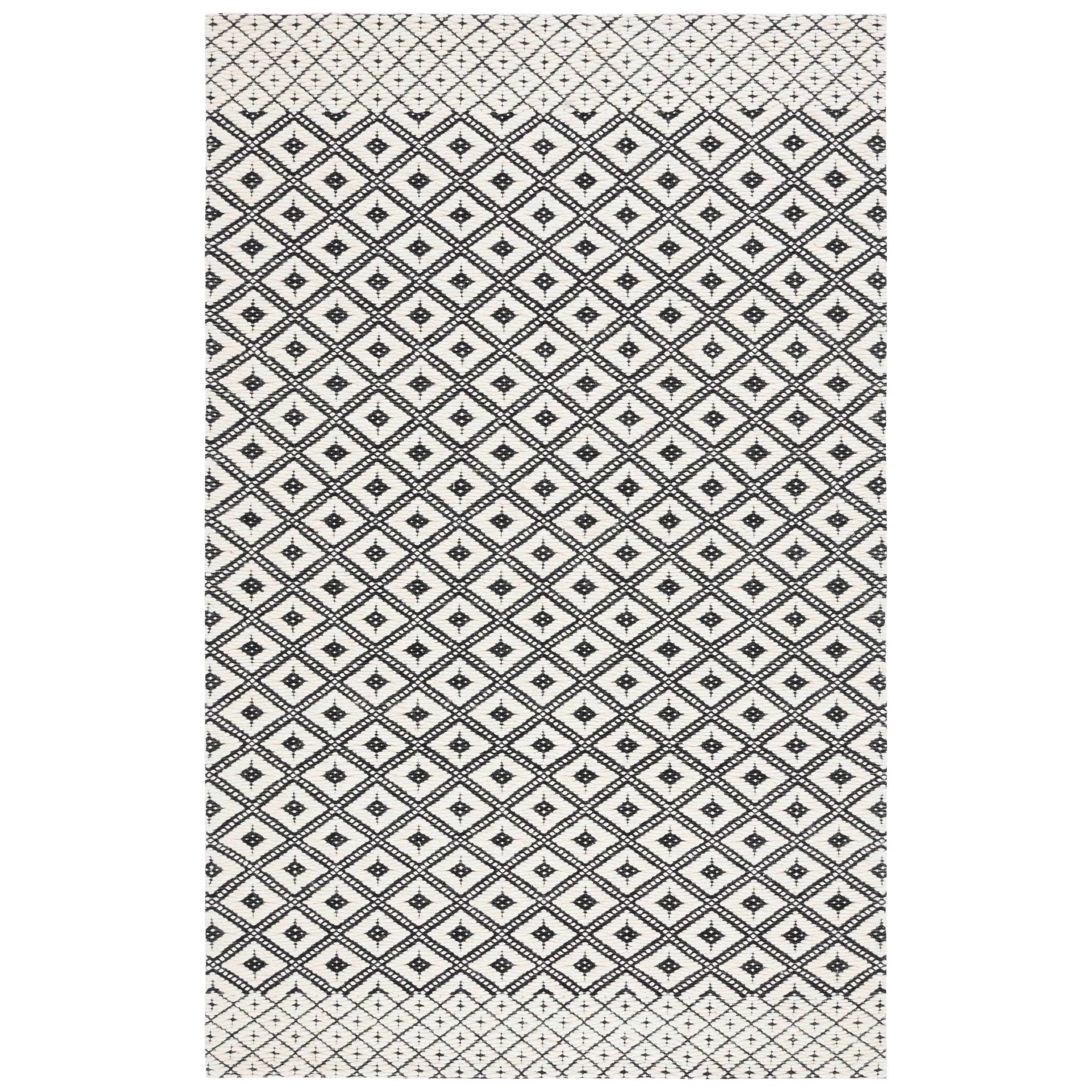 SAFAVIEH Handmade Marbella Gillette Boho Geometric Wool & Viscose