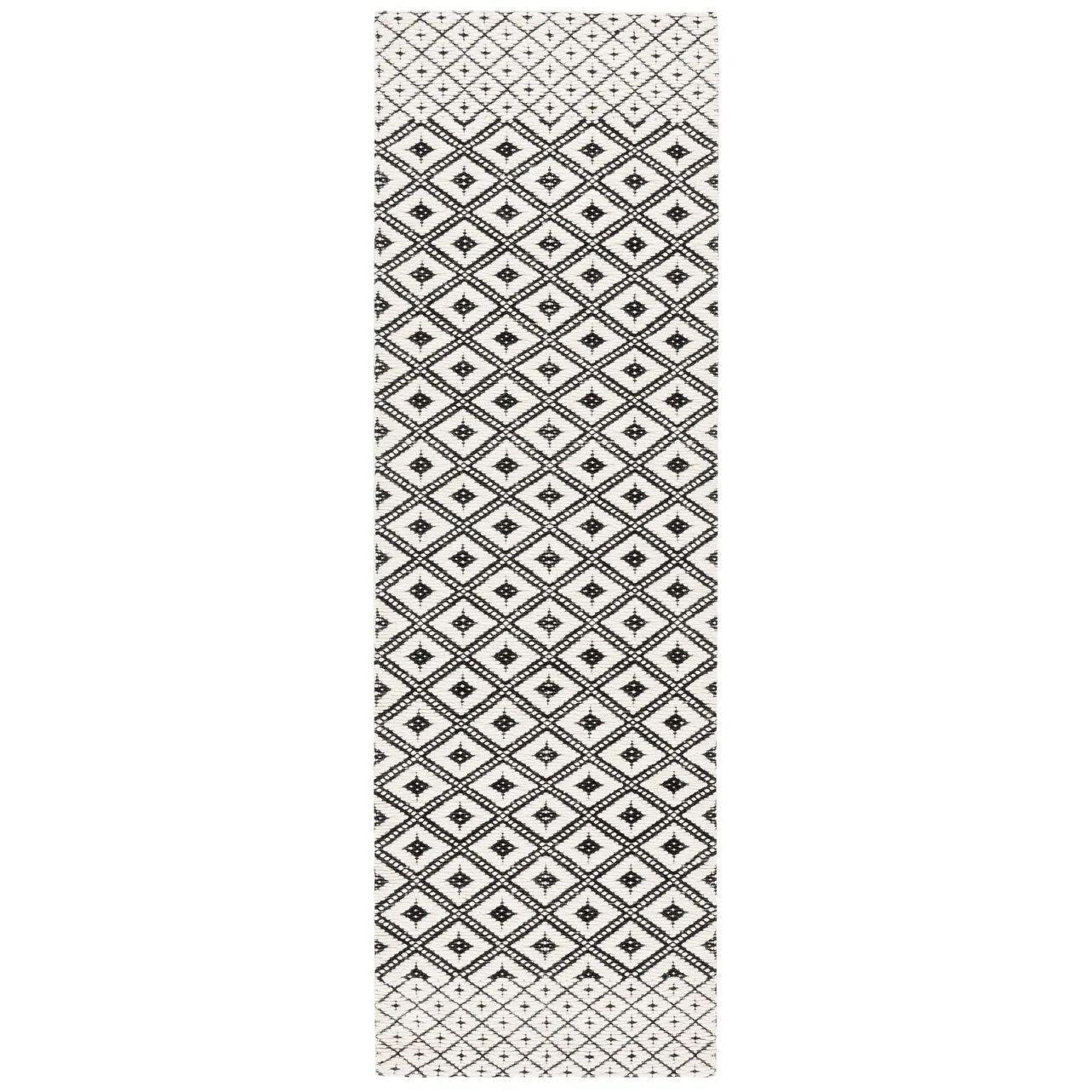 SAFAVIEH Handmade Marbella Gillette Boho Geometric Wool & Viscose