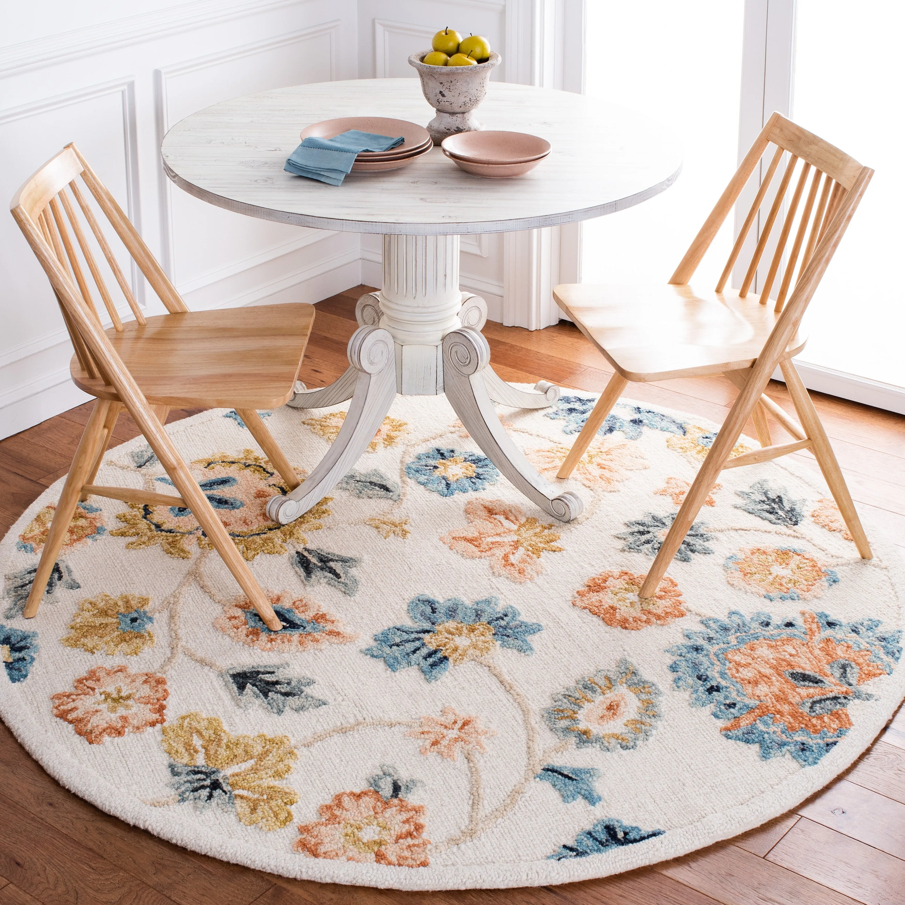 SAFAVIEH Handmade Metro Astghik Floral Wool Rug
