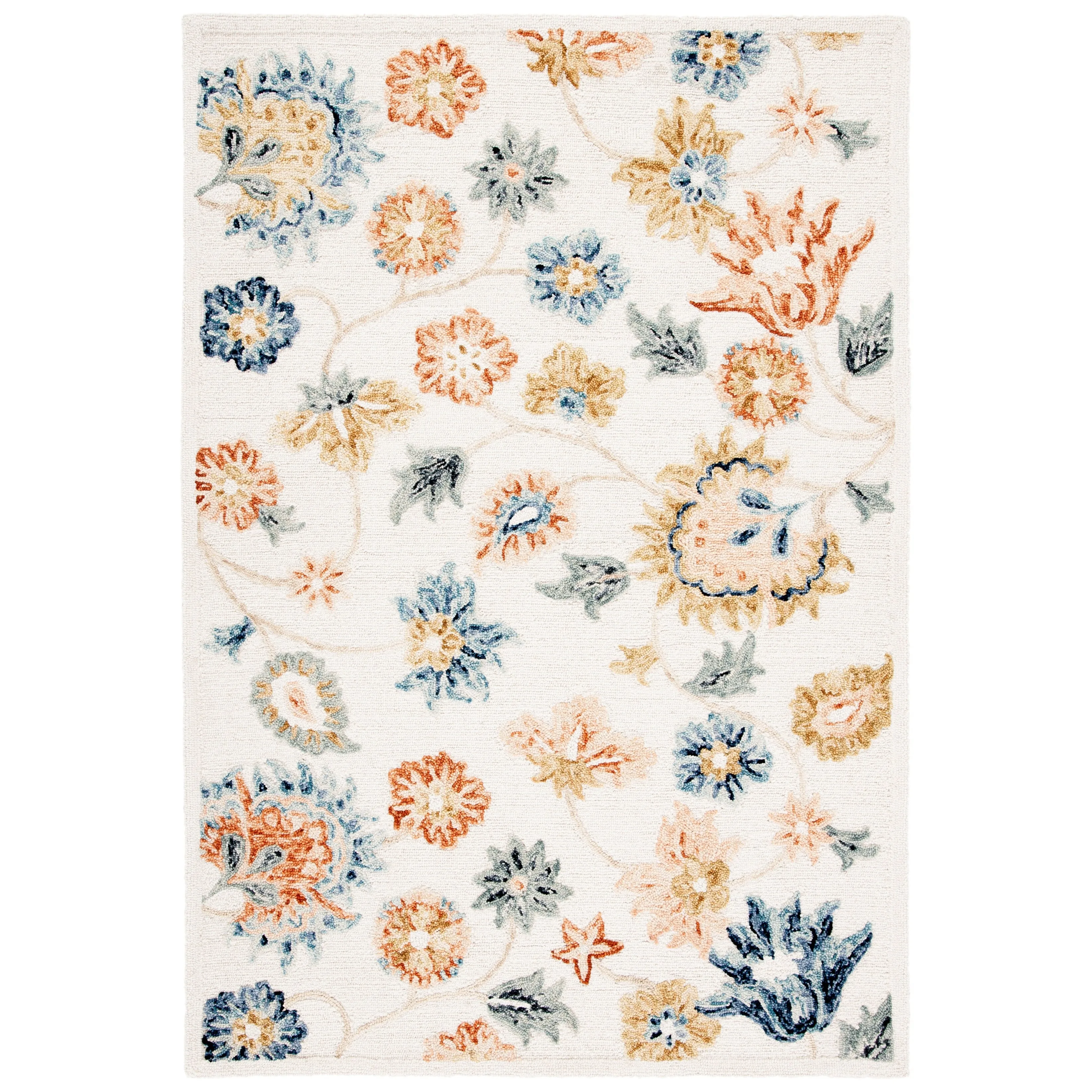SAFAVIEH Handmade Metro Astghik Floral Wool Rug