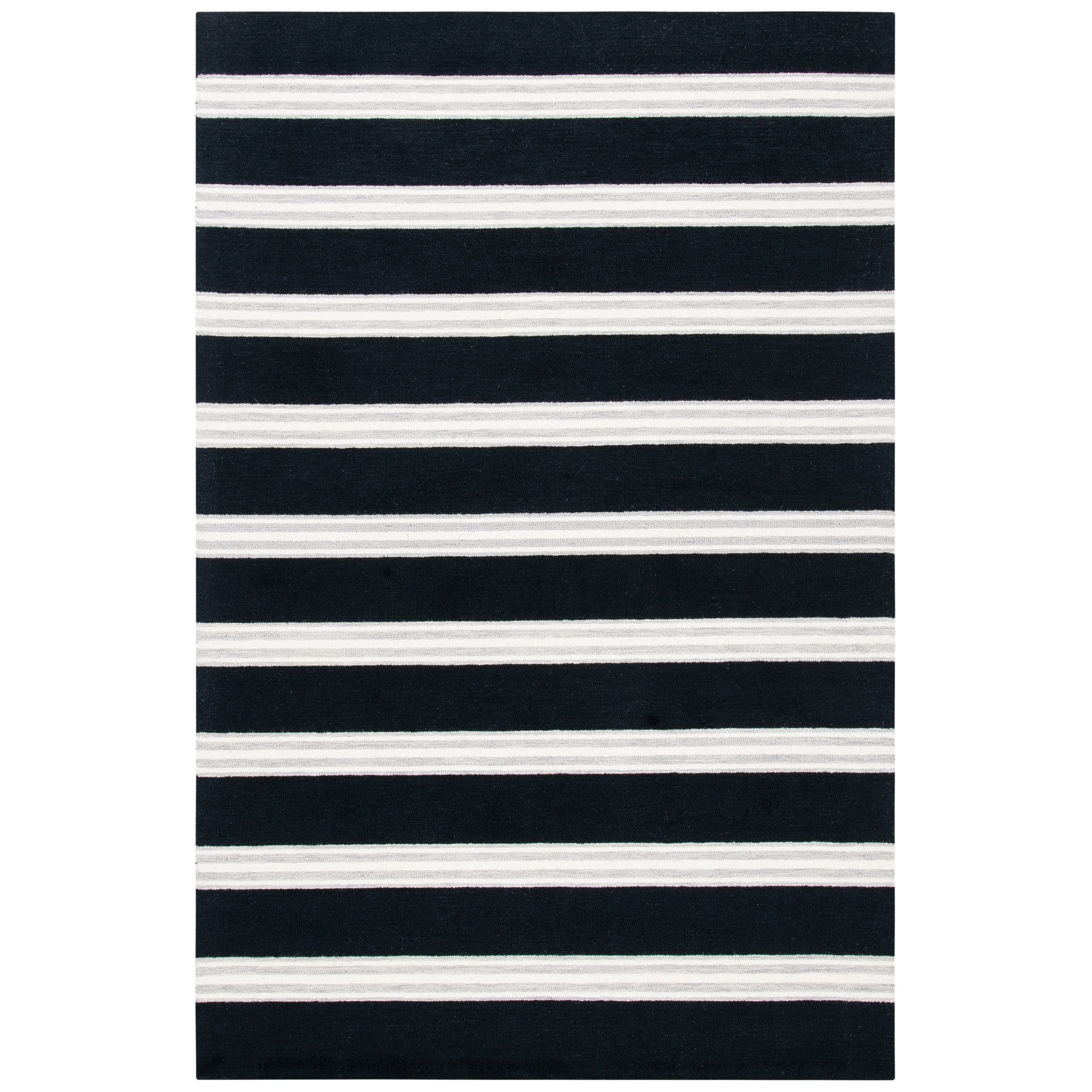 SAFAVIEH Handmade Metro Marcelien Stripe Wool Rug