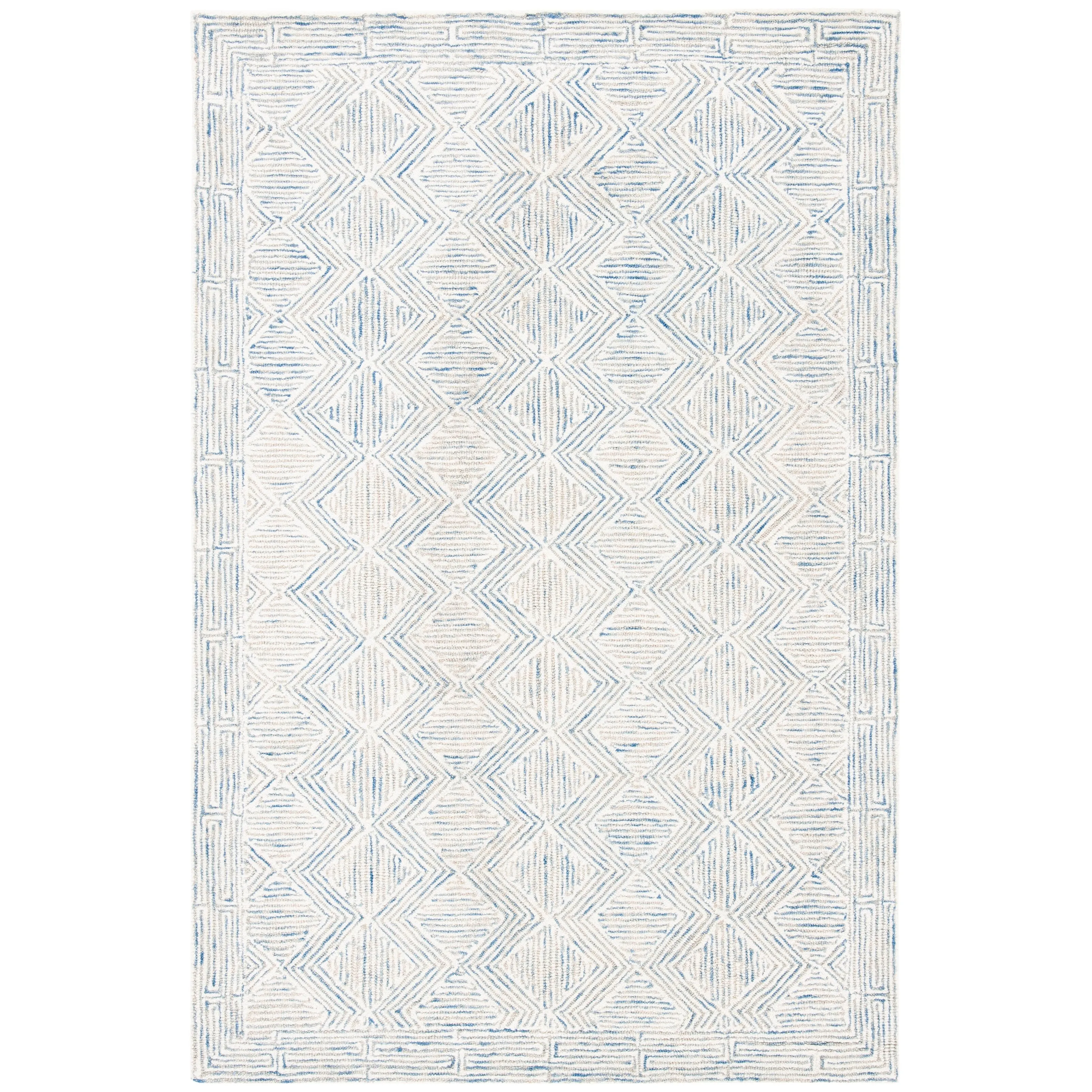 SAFAVIEH Handmade Micro-Loop Azra Transitional Wool Rug