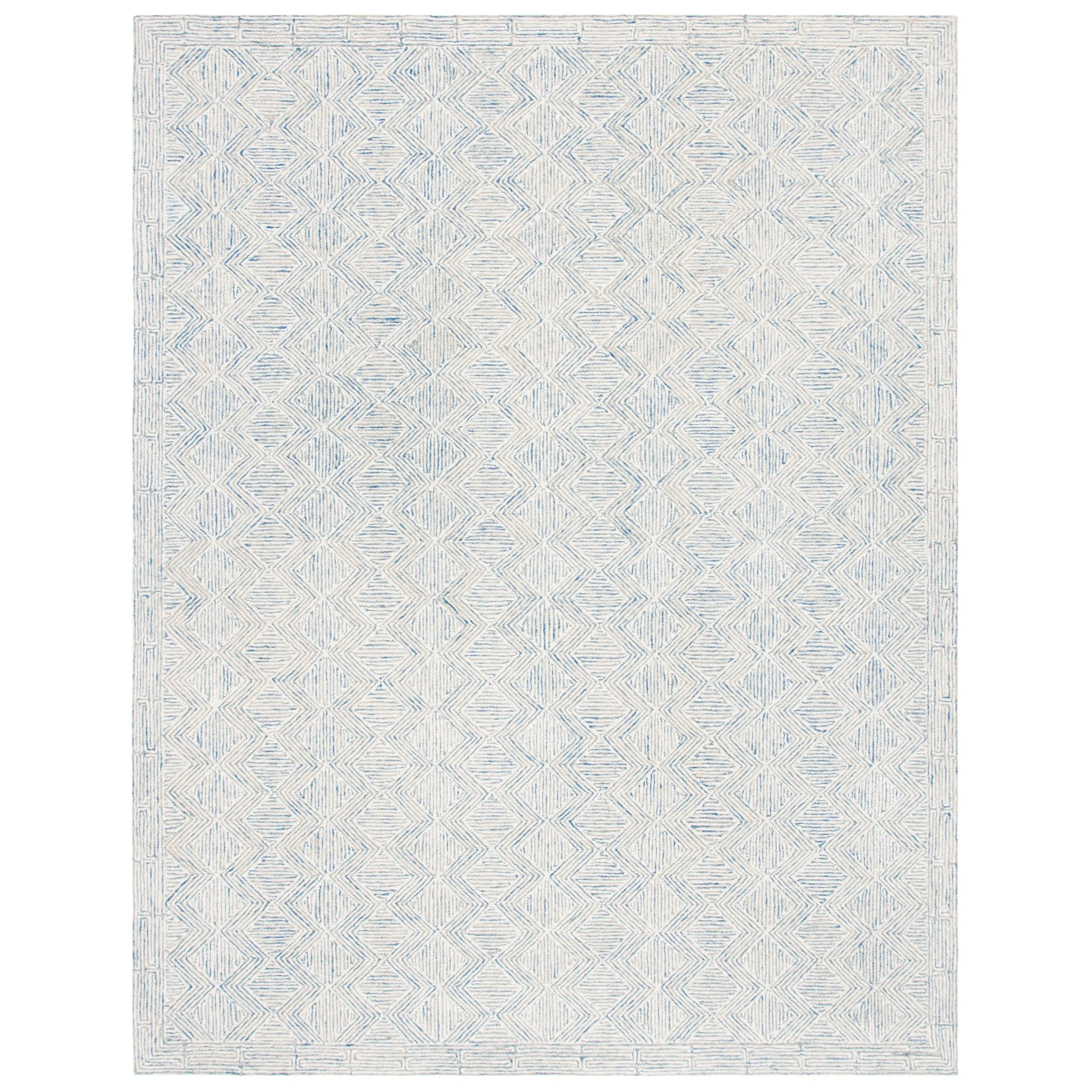 SAFAVIEH Handmade Micro-Loop Azra Transitional Wool Rug