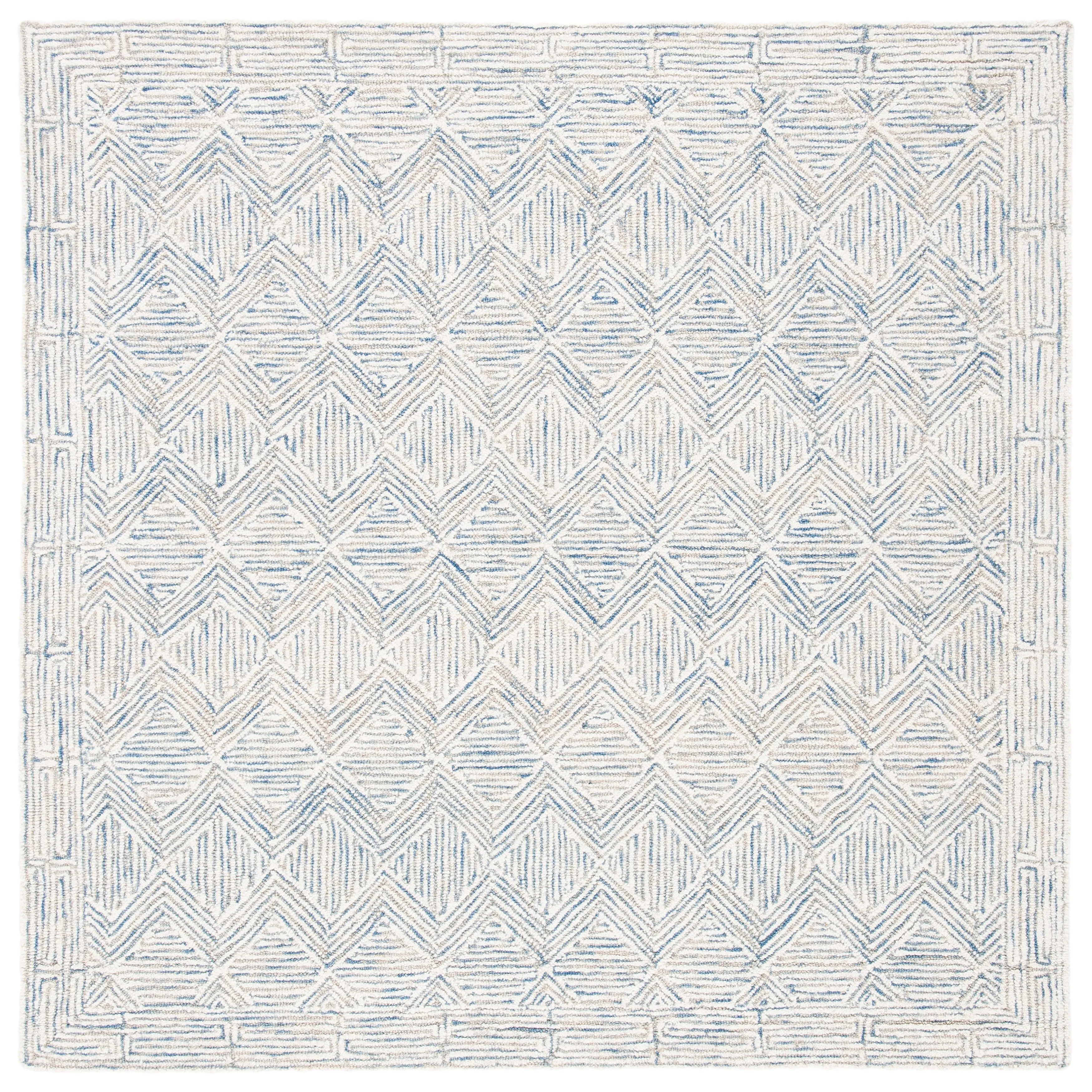 SAFAVIEH Handmade Micro-Loop Azra Transitional Wool Rug