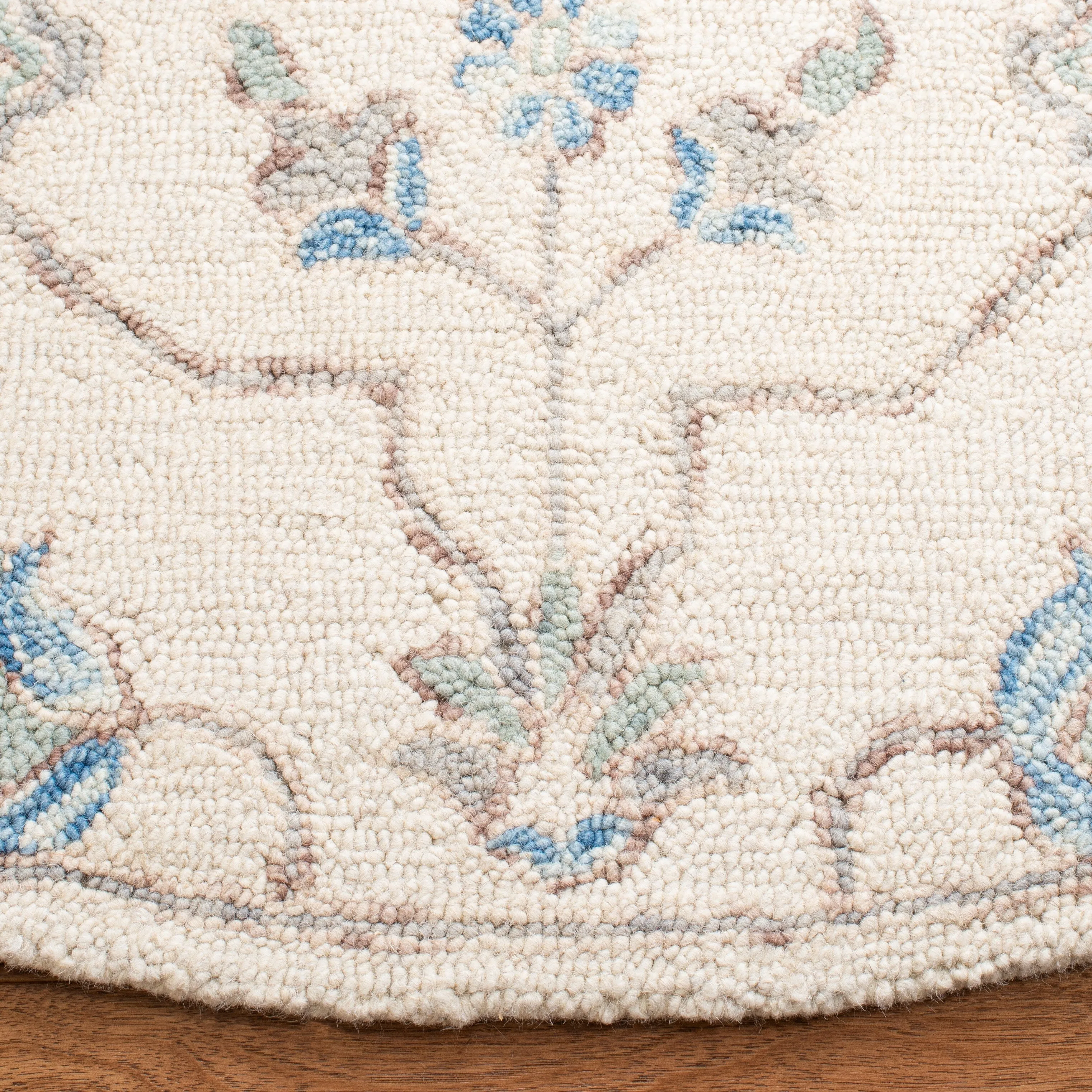 SAFAVIEH Handmade Micro-Loop Burcin Modern Wool Rug
