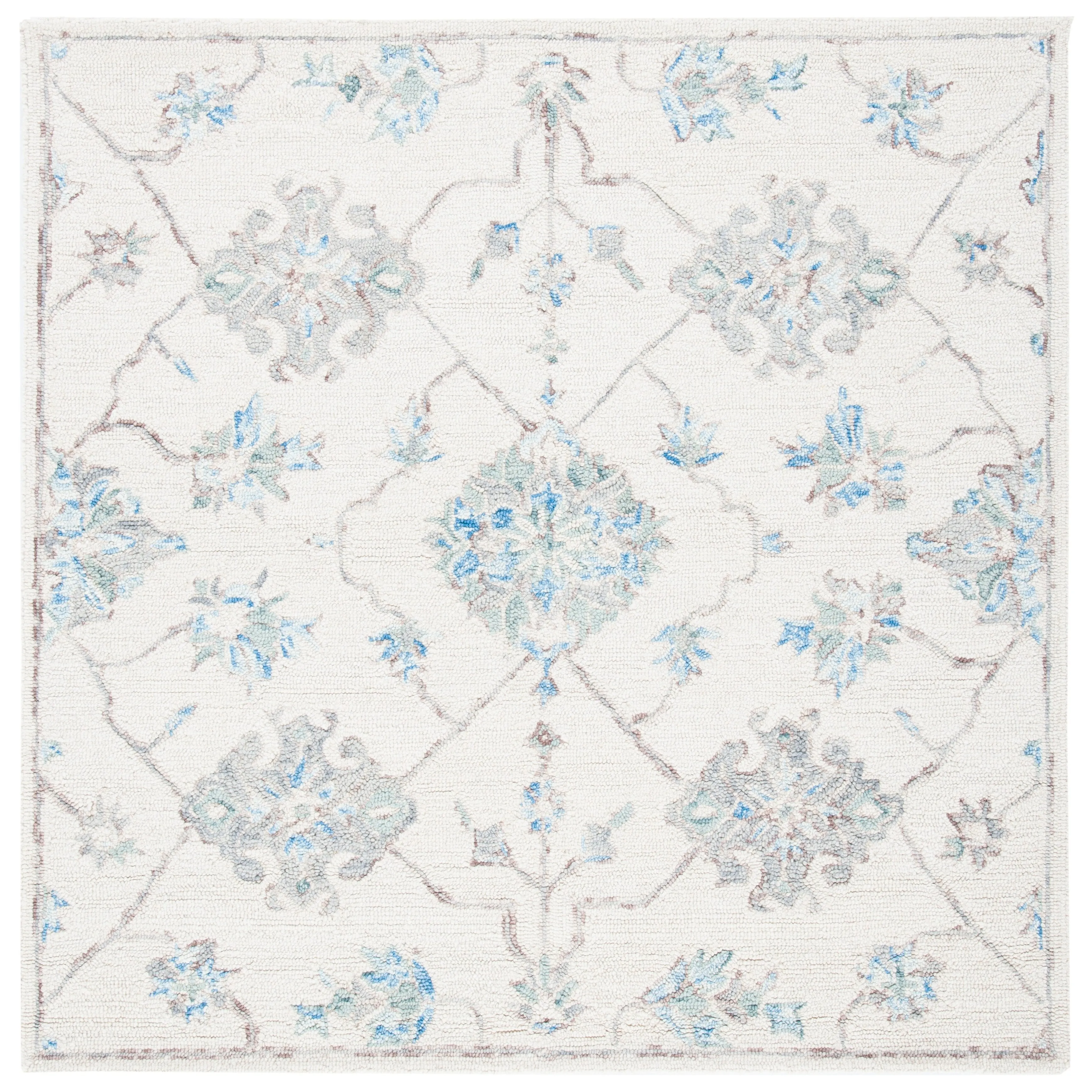 SAFAVIEH Handmade Micro-Loop Burcin Modern Wool Rug