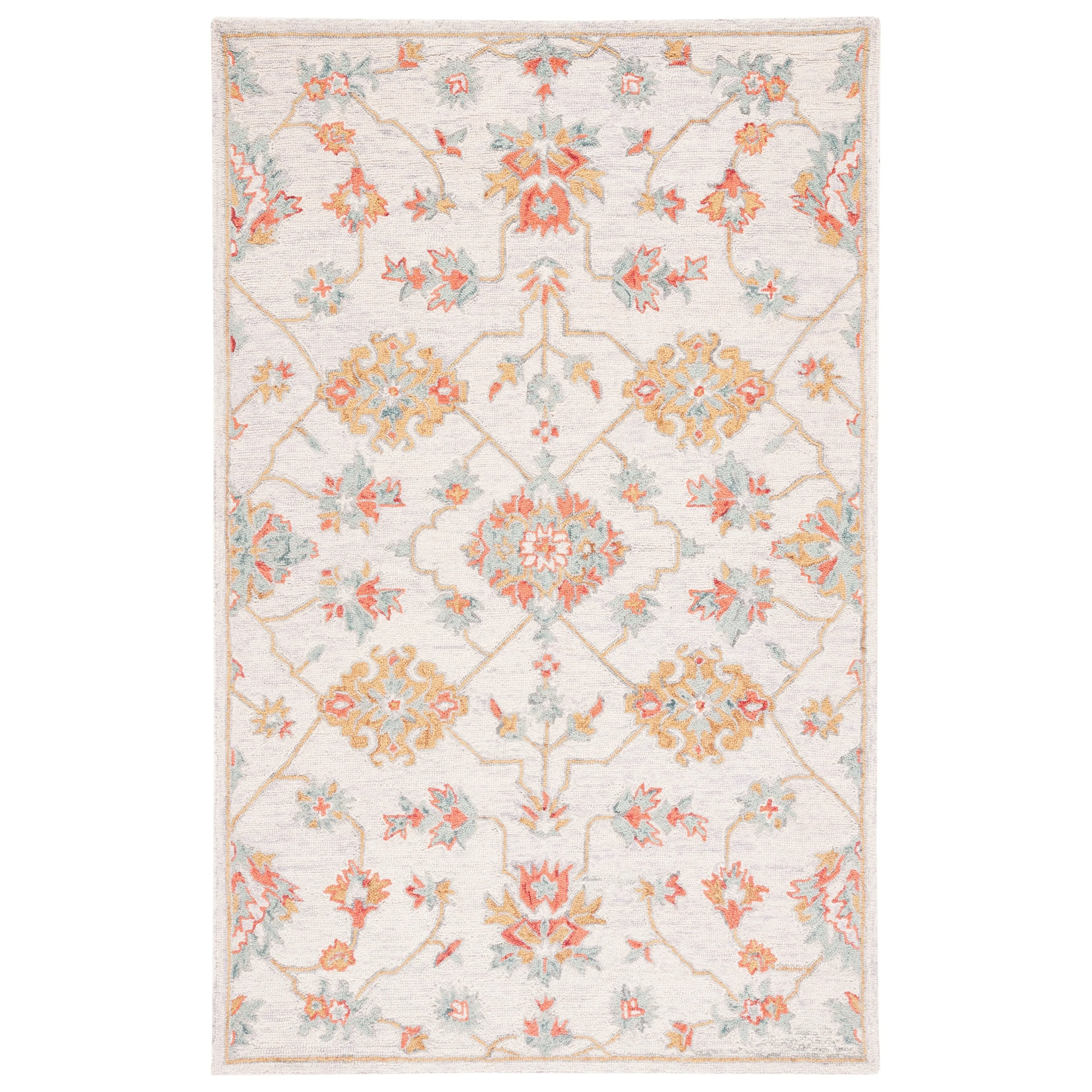 SAFAVIEH Handmade Micro-Loop Burcin Modern Wool Rug