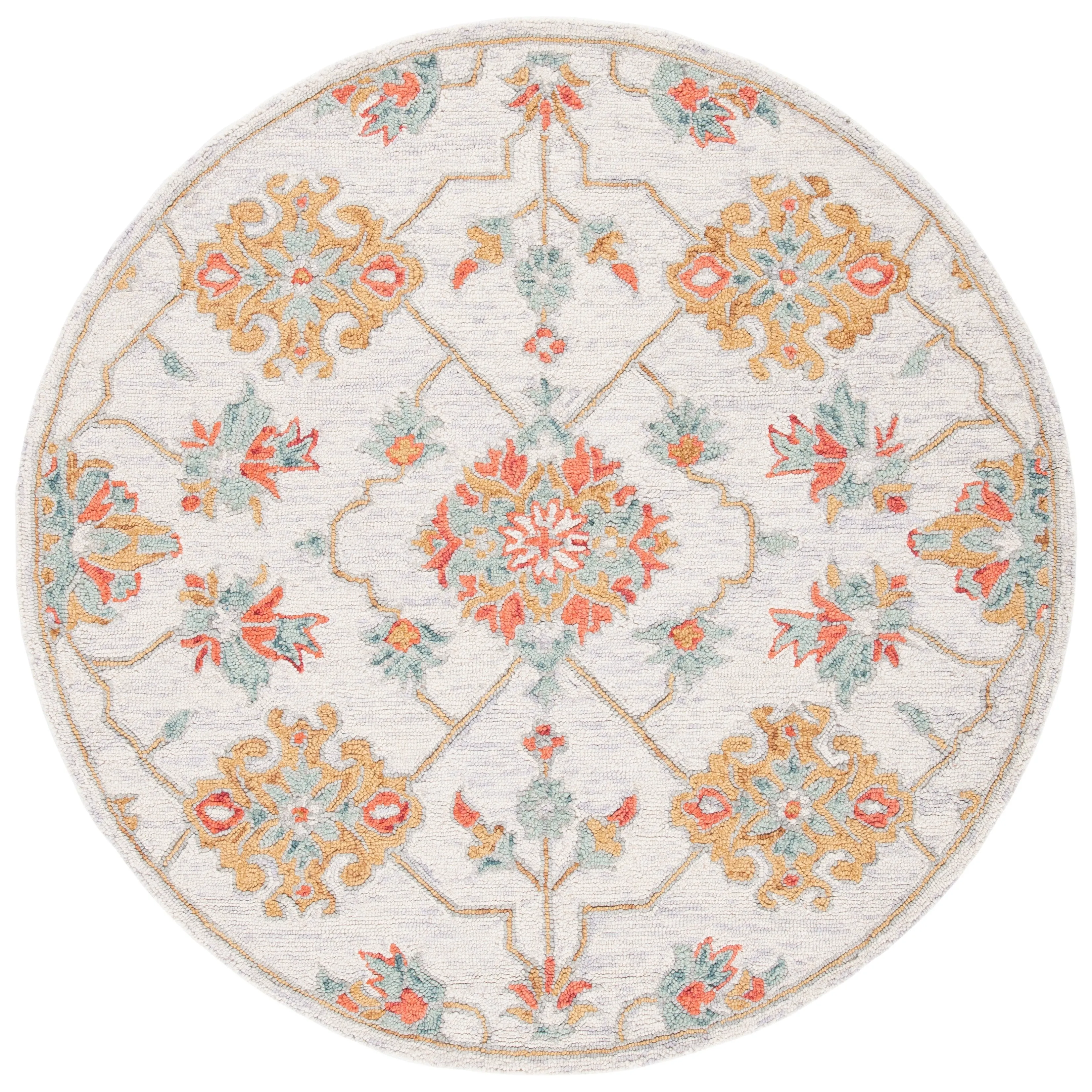 SAFAVIEH Handmade Micro-Loop Burcin Modern Wool Rug