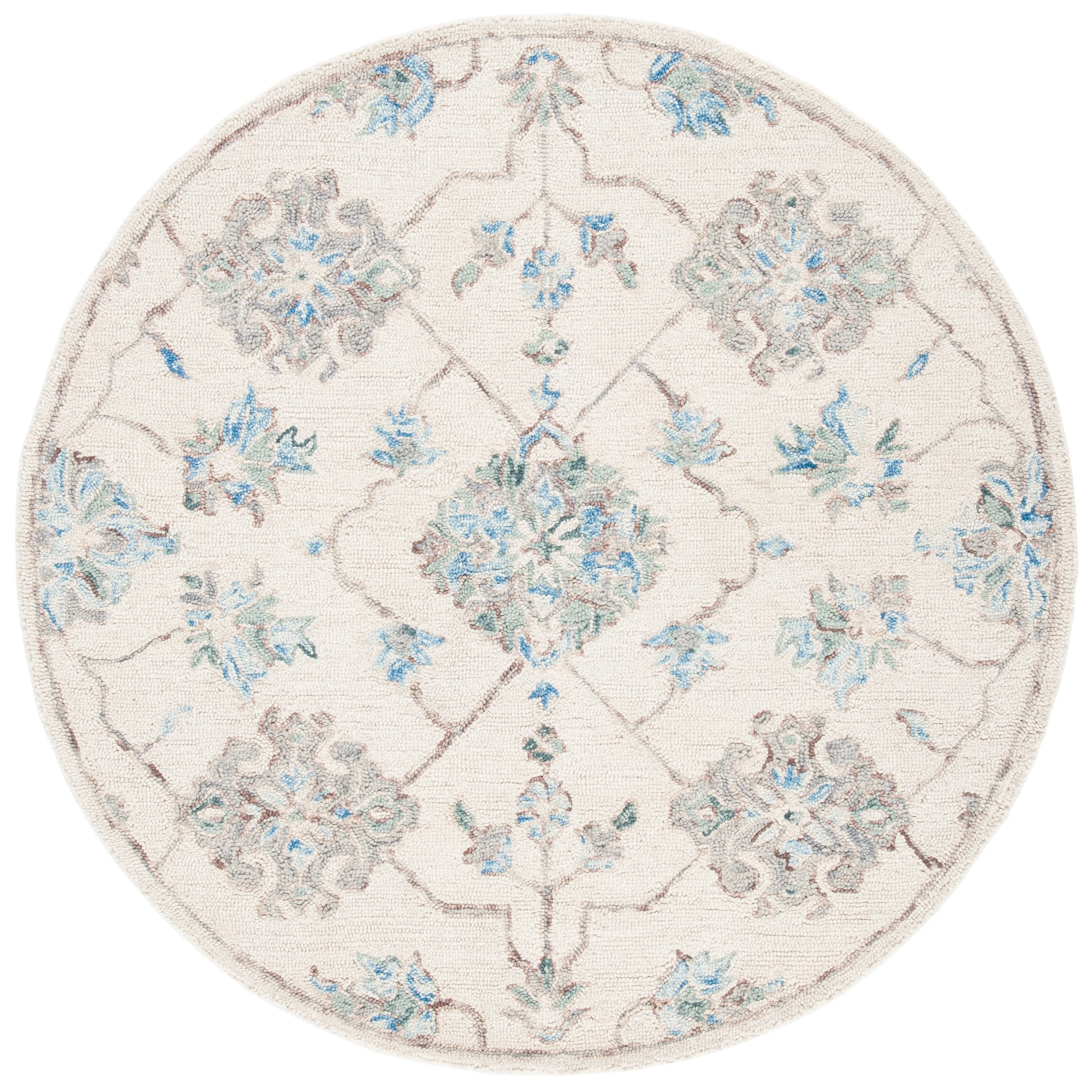 SAFAVIEH Handmade Micro-Loop Burcin Modern Wool Rug